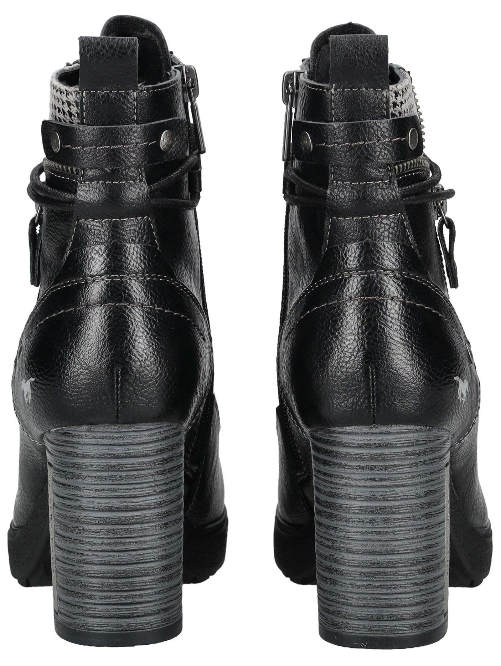 Mustang Shoes Mustang Shoes Stiefelette Lederimitat/Textil High-Heel-Stiefelette – Bild 5 von 5