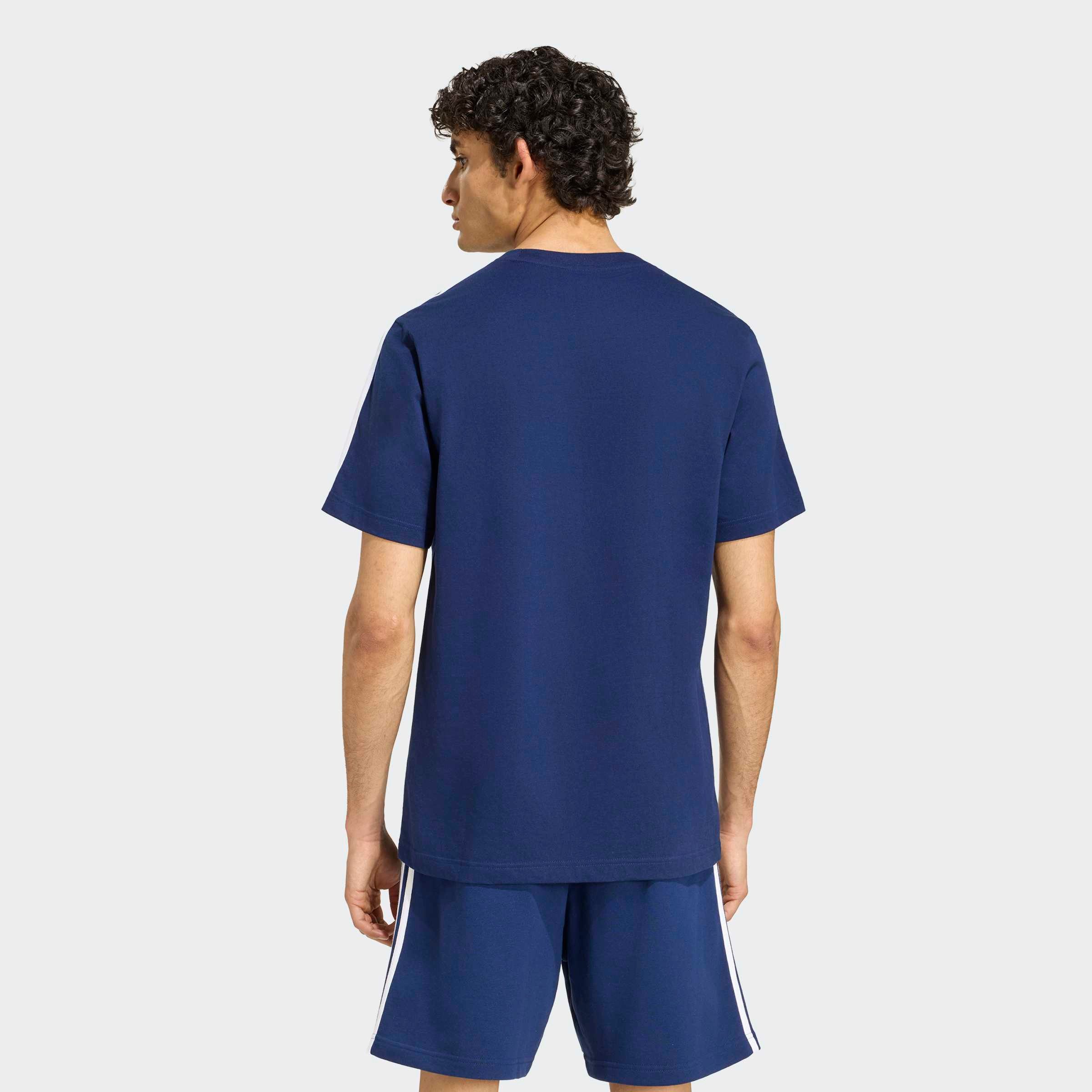 adidas Sportswear T-Shirt ESSENTIALS 3-STREIFEN, SINGLE JERSEY, BRANDING
