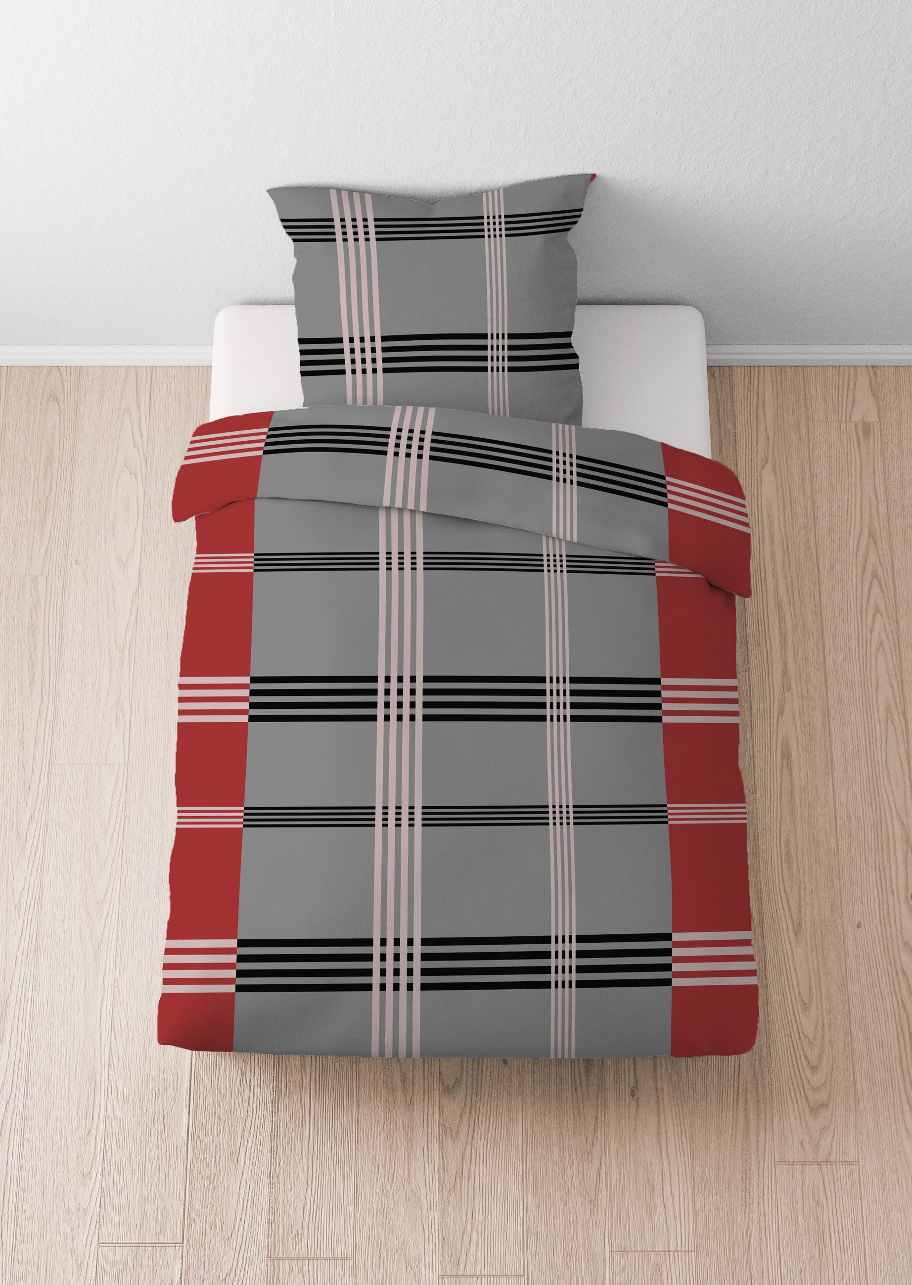 Castell - Markenbettwäsche Bettwäsche "0400908" 2 Stk. tlg. hautsympathisch günstig online kaufen