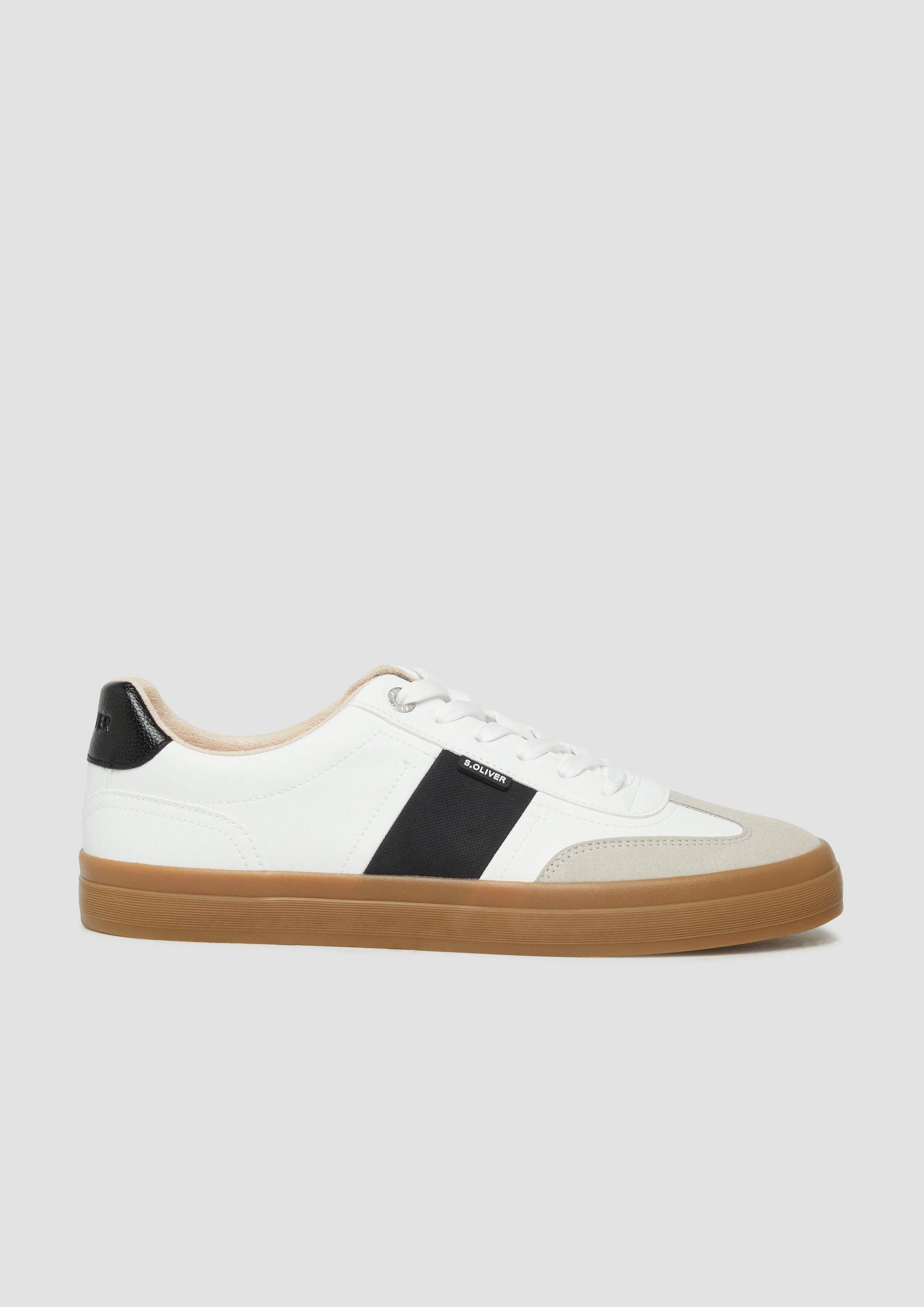 s.Oliver Sneakers Sneaker Multicolor-Sneaker mit Streifen-Detail günstig online kaufen