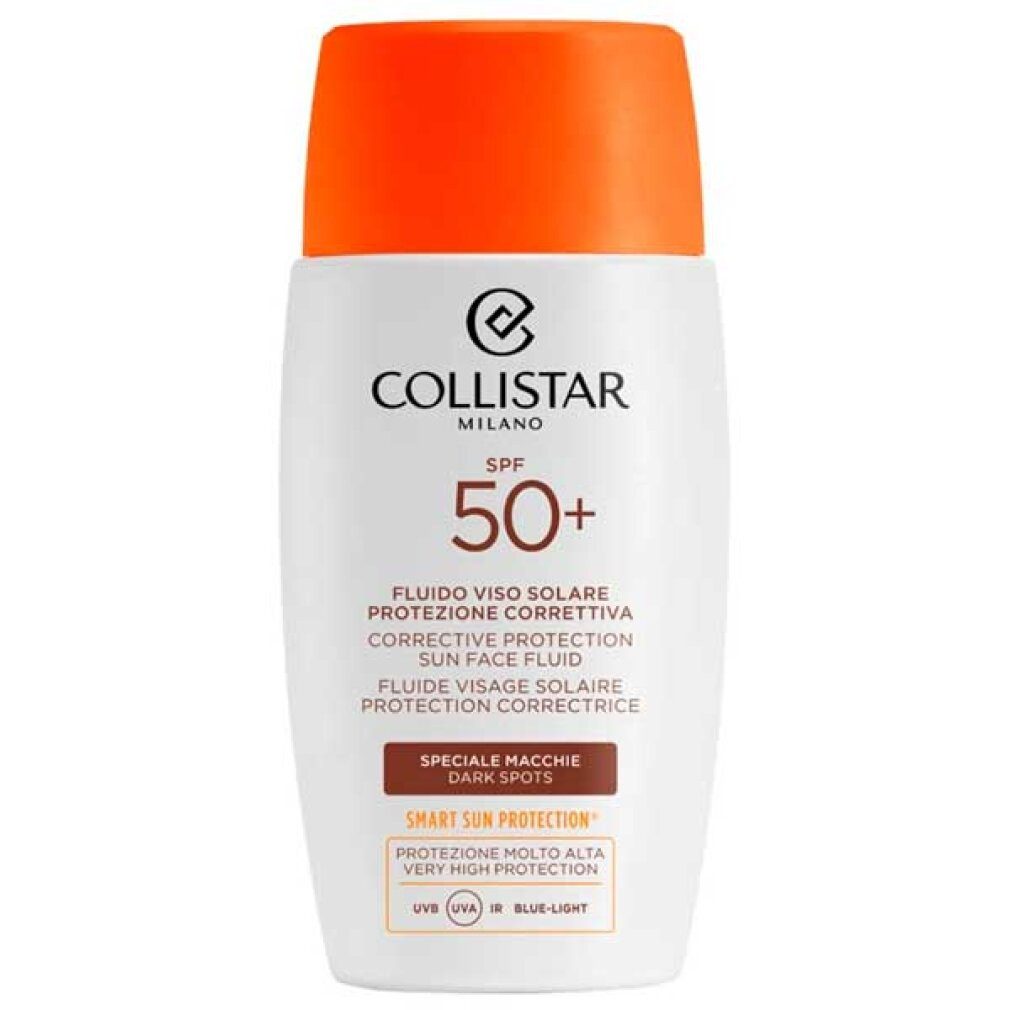 COLLISTAR Sonnenschutzcreme Sonnenfluid gegen dunkle Flecken für das Gesicht, SPF50+