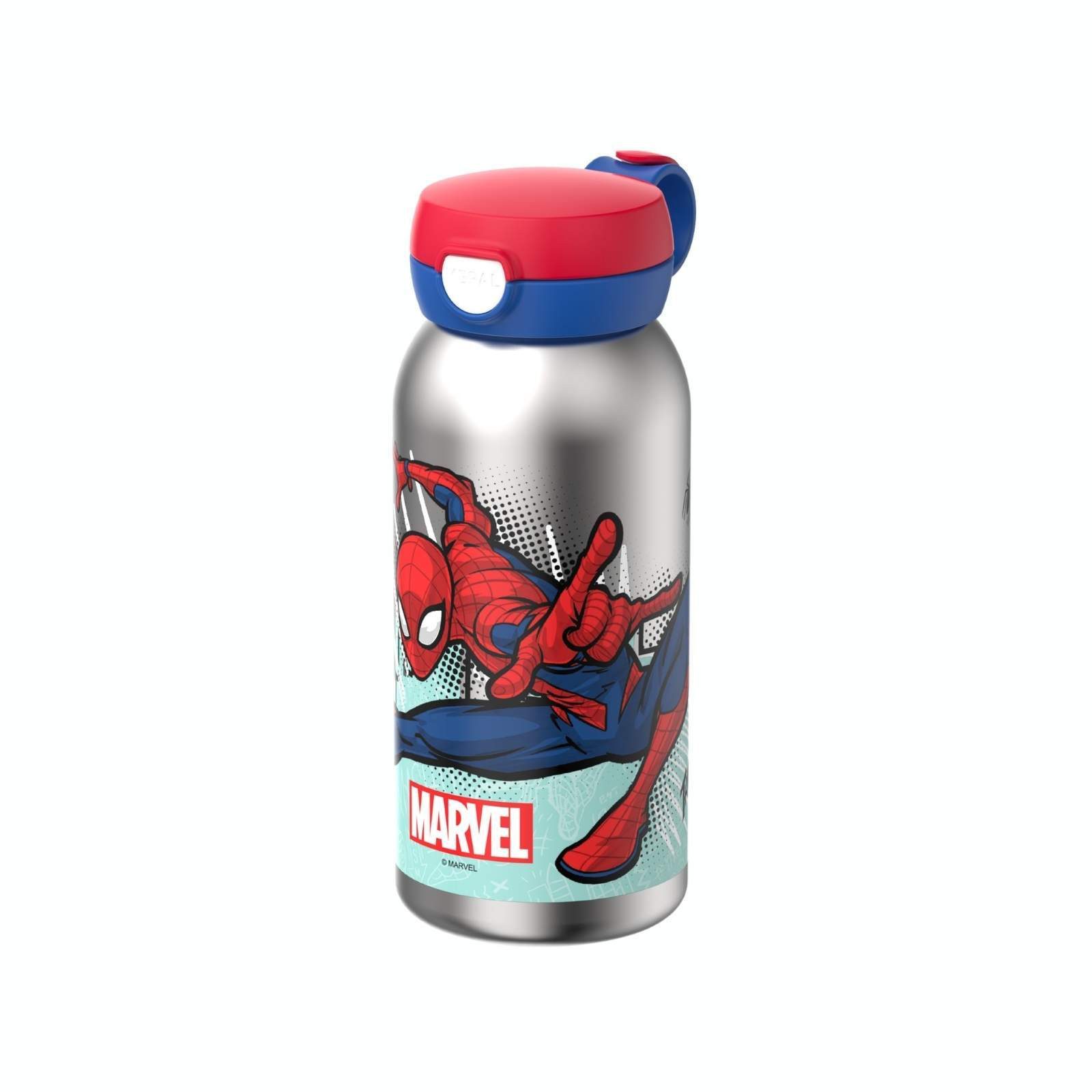 Mepal Trinkflasche Campus Edelstahl-Trinkflasche mit Klappdeckel