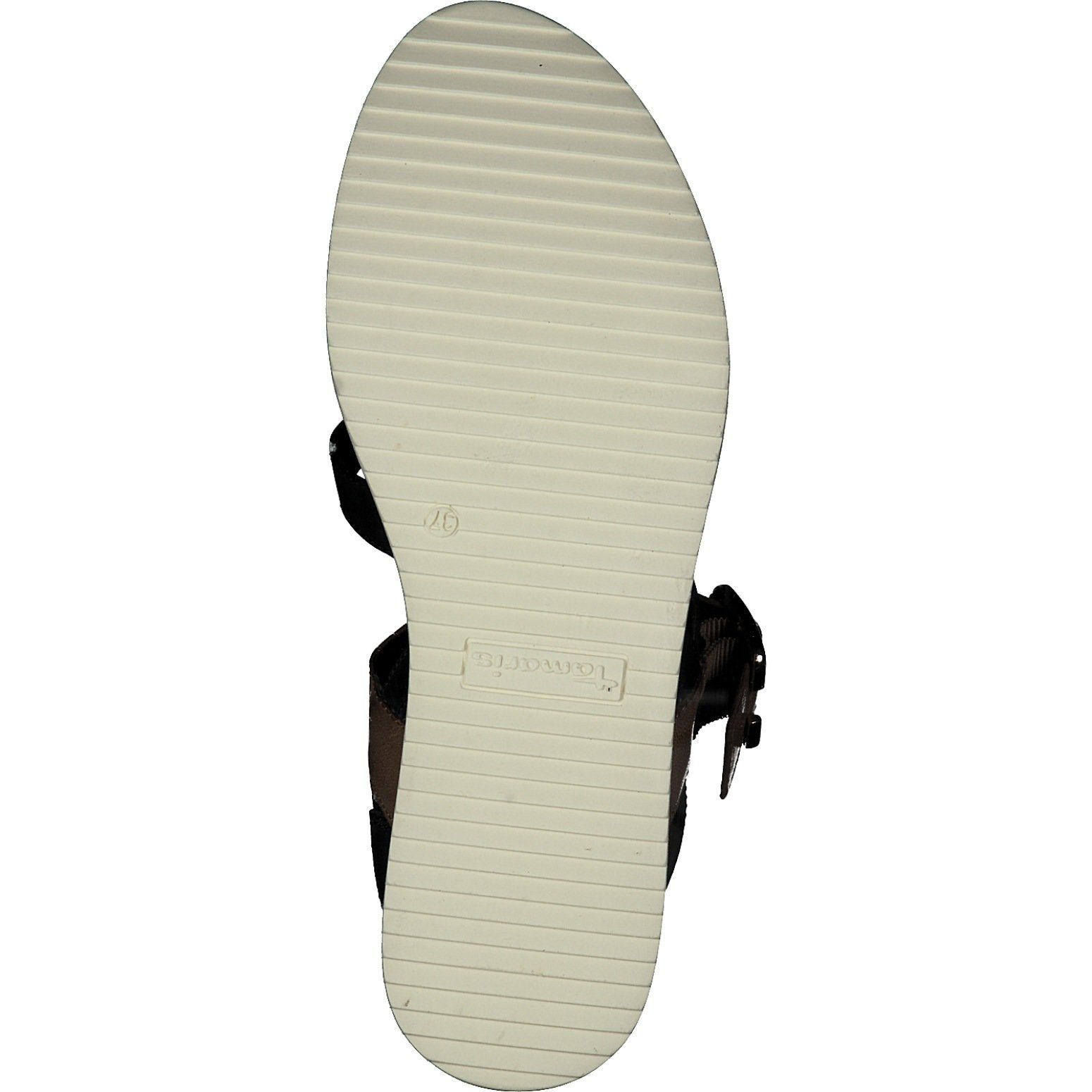 Tamaris Tamaris Damen Sandalette 1-28252-24-804 navy / cognac Sandale