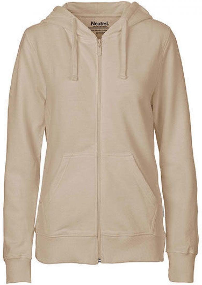 Neutral Kapuzensweatjacke Ladies Zip Hoodie günstig online kaufen