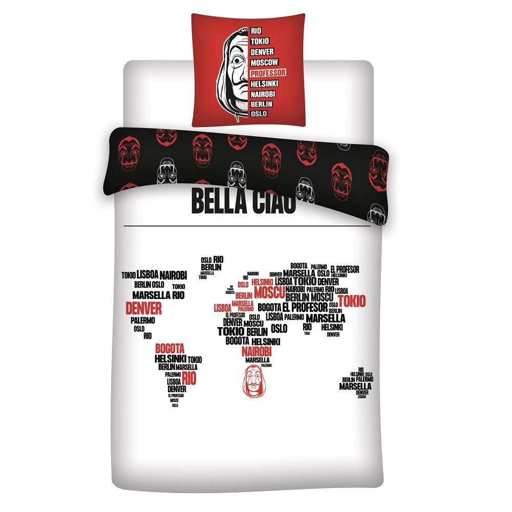 Familando Jugendbettwäsche Haus des Geldes "Bella günstig online kaufen