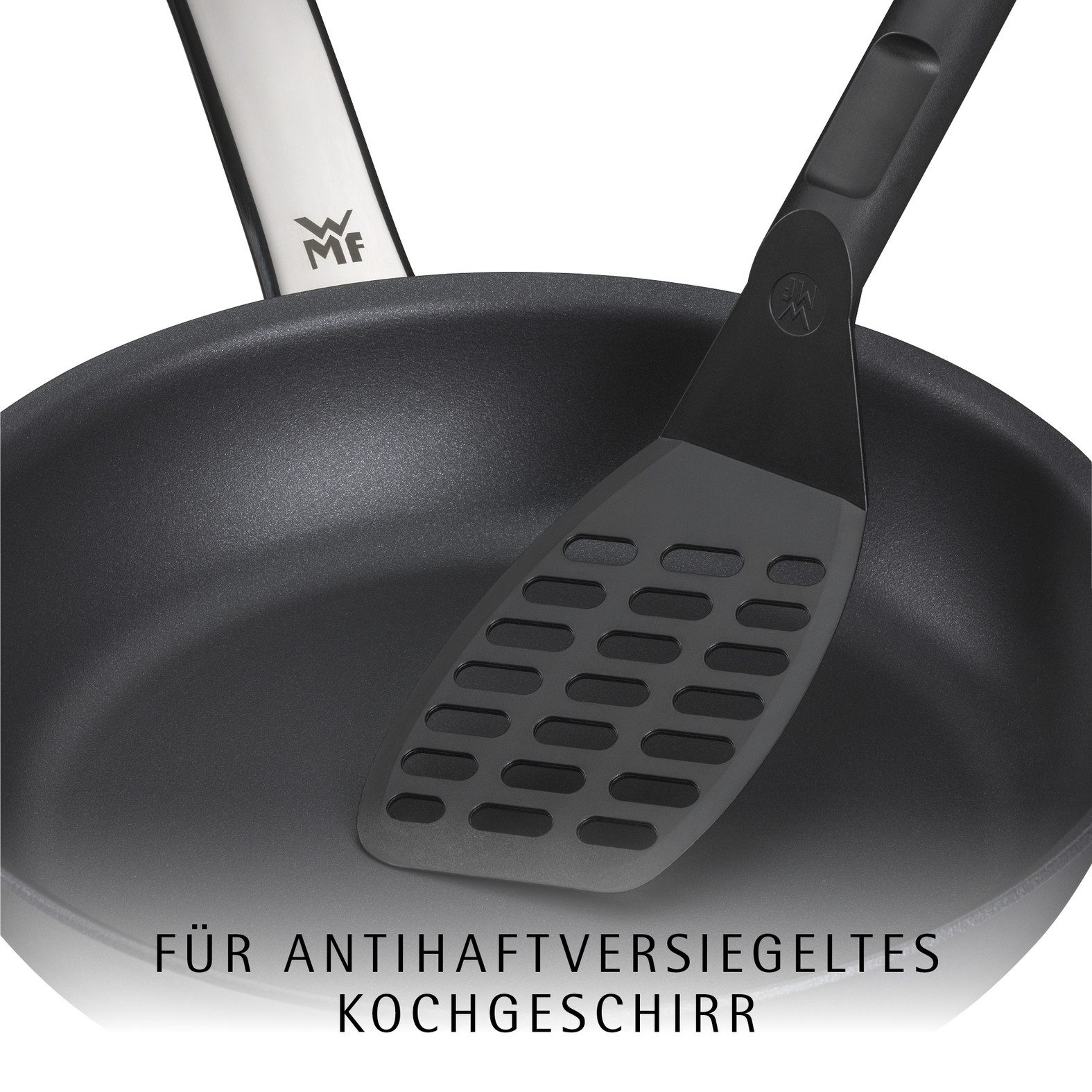 WMF Pfannenwender Länge 31 cm, für antihaftversiegeltes Kochgeschirr, hitzebeständig