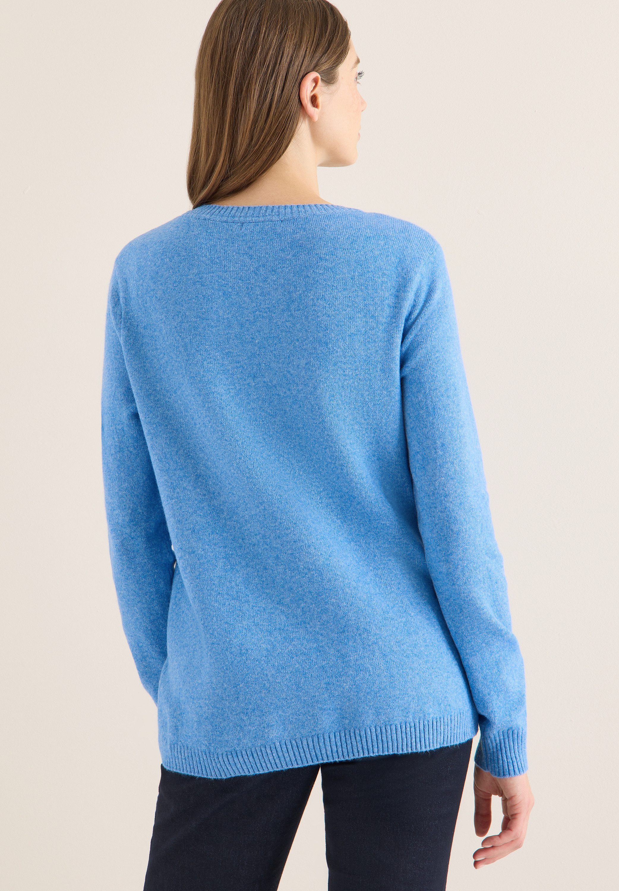 CECIL Strickpullover mit U-Boot-Ausschnitt