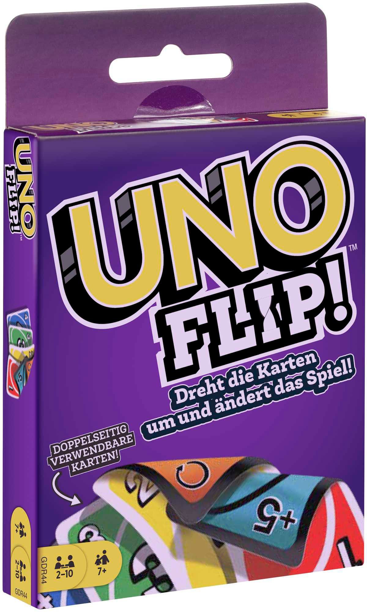 Mattel games Spiel UNO Flip, Kartenspiel