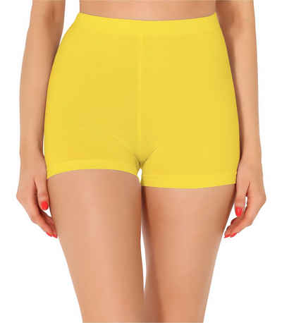 Damen Bekleidung Kurze Hosen Knielange Shorts und lange Shorts GIRLFRIEND COLLECTIVE Radlerhose Aus Mit Hohem Bund in Gelb 
