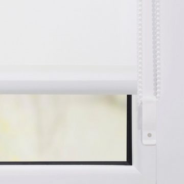 Seitenzugrollo Klemmfix Motiv Bretter Shabby, LICHTBLICK ORIGINAL, Lichtschutz, ohne Bohren, freihängend, Klemmfix, bedruckt