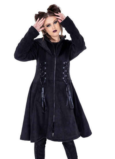 Poizen Industries Wintermantel Celine Coat Gothic Goth Vintage