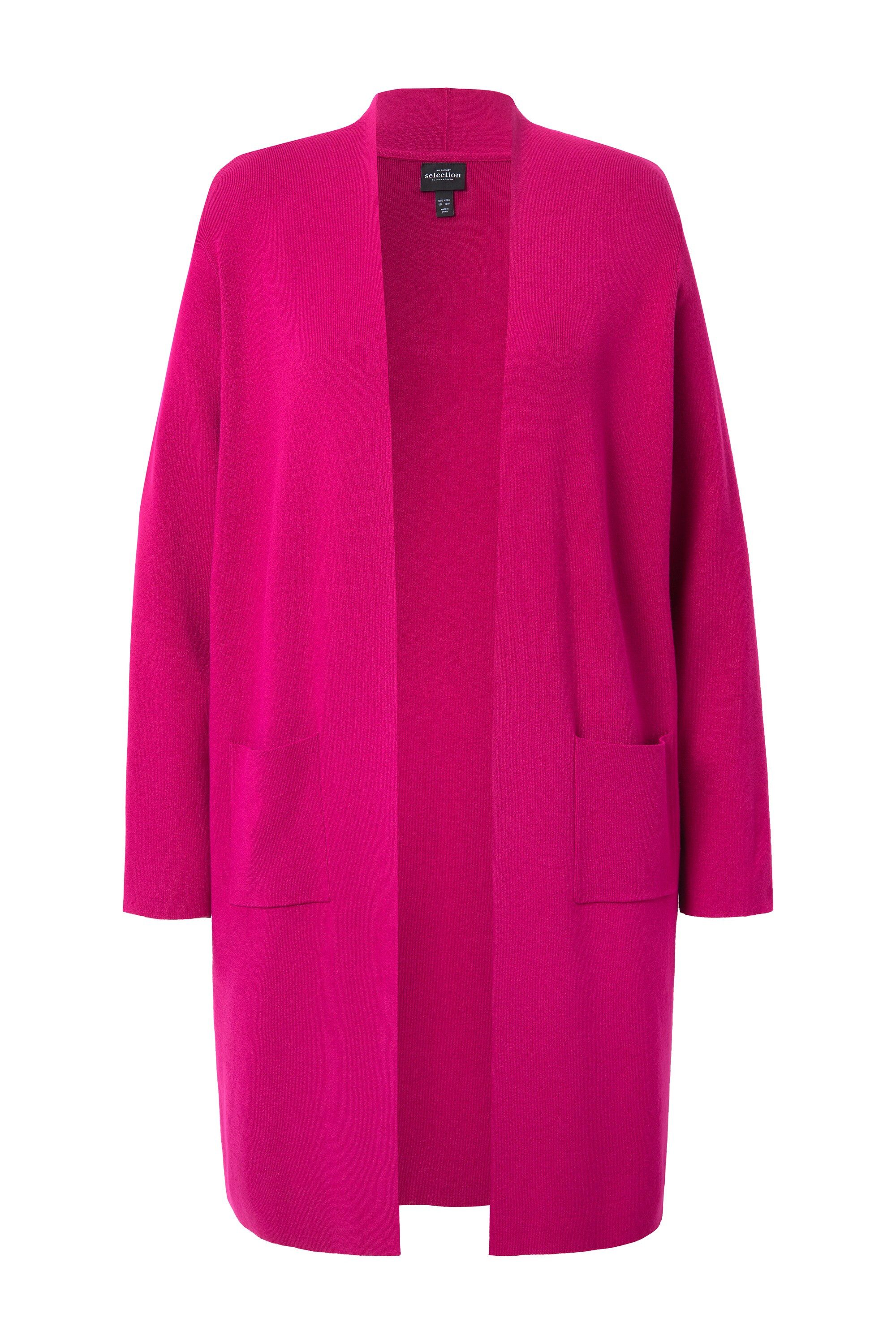 Ulla Popken Langjacke Strickjacke lange offene günstig online kaufen