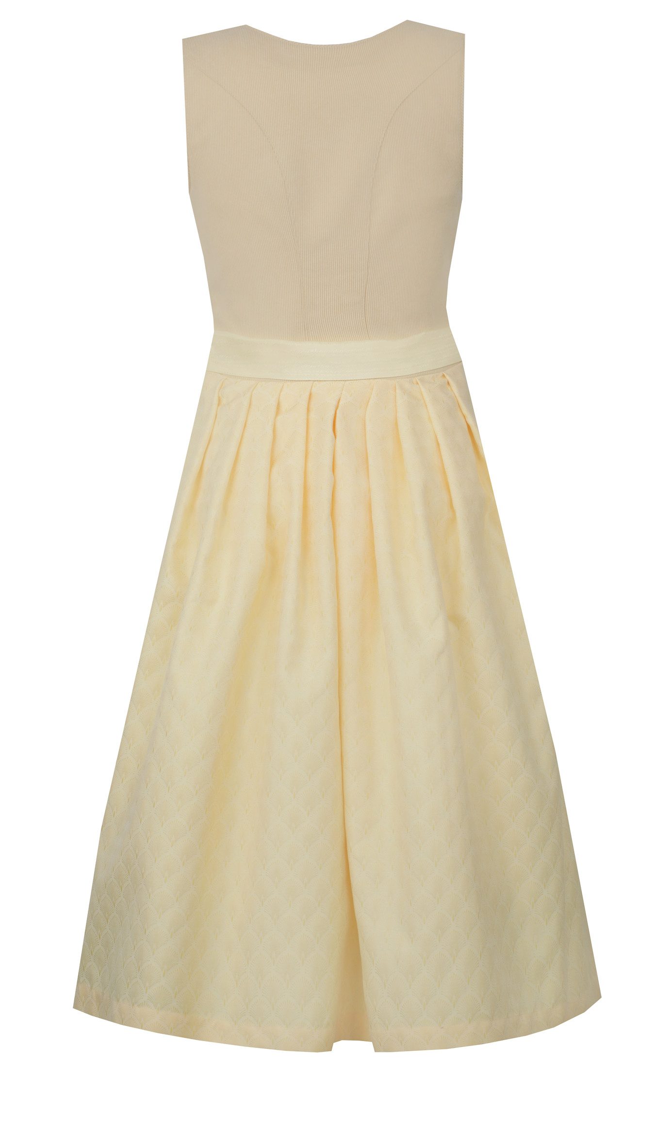 MarJo Trachtenkleid Midi Dirndl Obing in Zitrone von MarJo günstig online kaufen