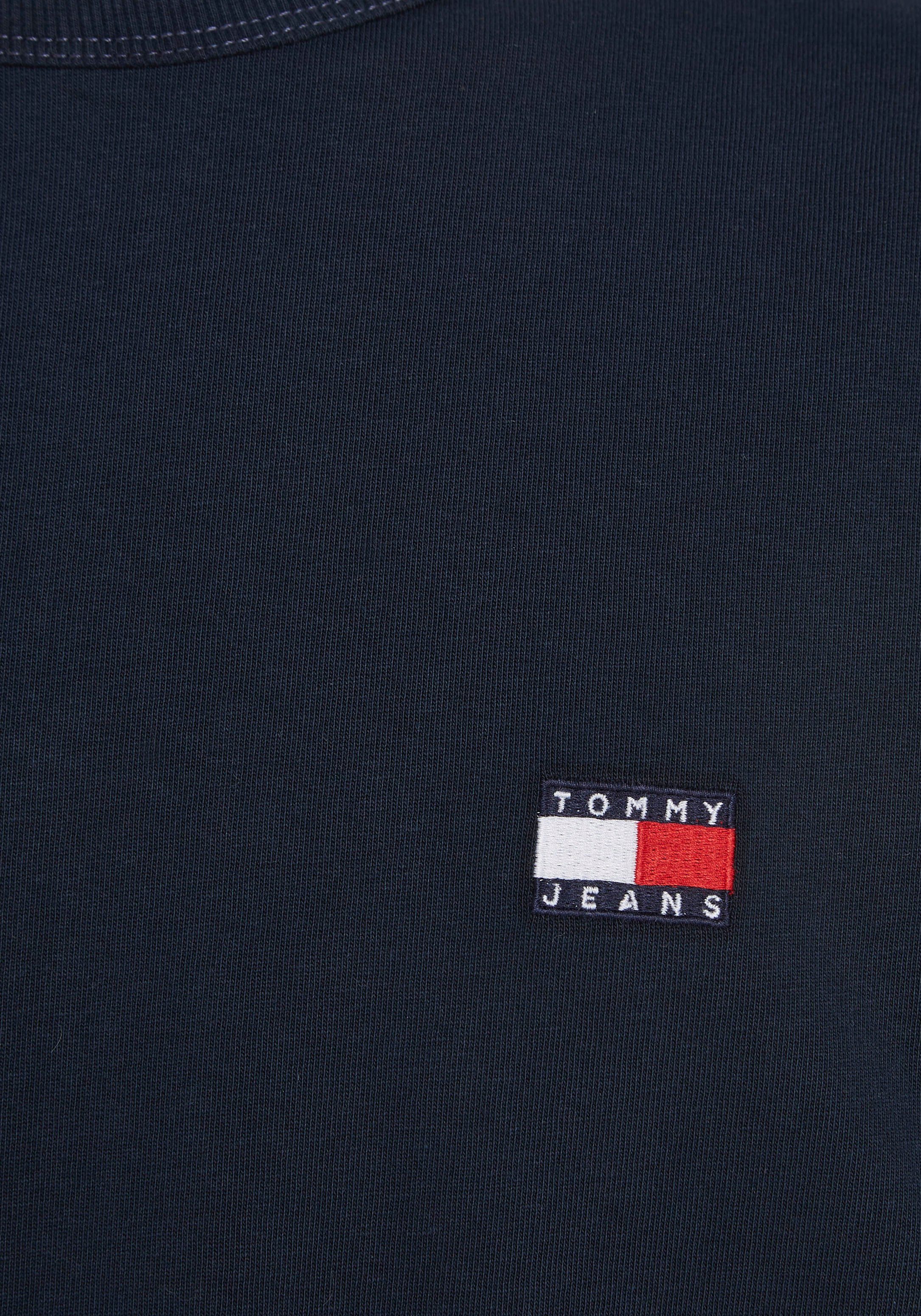 Tommy Jeans T-Shirt TJM REG Rundhalsausschnitt Dark TEE Night Navy mit EXT BADGE