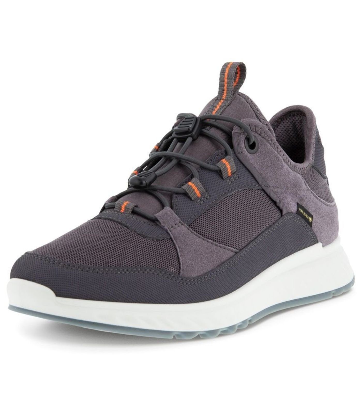Sneaker Lederimitat/Textil grau Ecco Sneaker