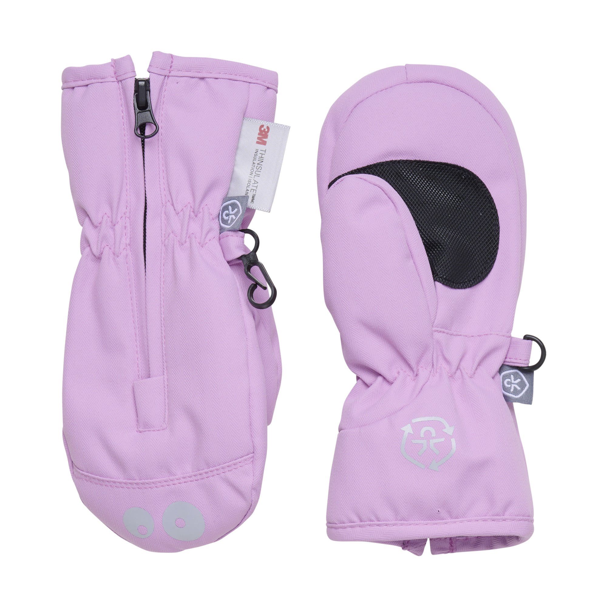 KIDS Kinder 1 Zipper Kids Fleecehandschuhe Kids Tulle Violet With Mittens COLOR Color