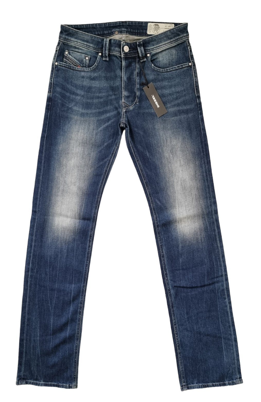 Diesel Regular-fit-Jeans Larkee (Blau l Dunkelblau l Grau l Dunkelgrau) 5 Pocket Style, Stretch