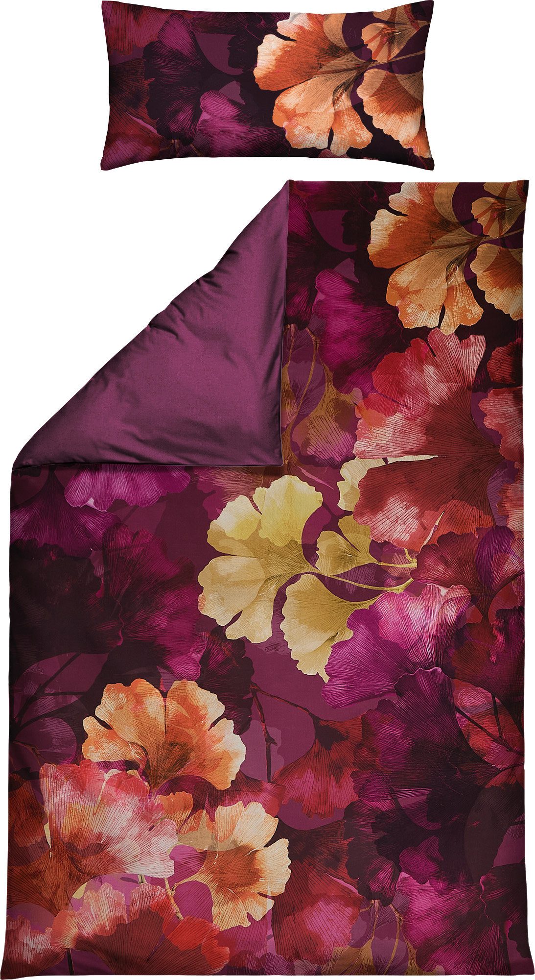 Erwin Müller Bettwäsche Wendebettwäsche, Mako-Satin, Blatt
