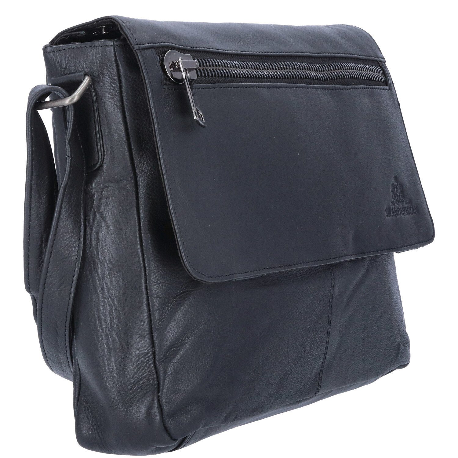 The Skandinavian Brand Umhängetasche The Skandinavian Brand Messenger Bag schwarz (1-tlg)