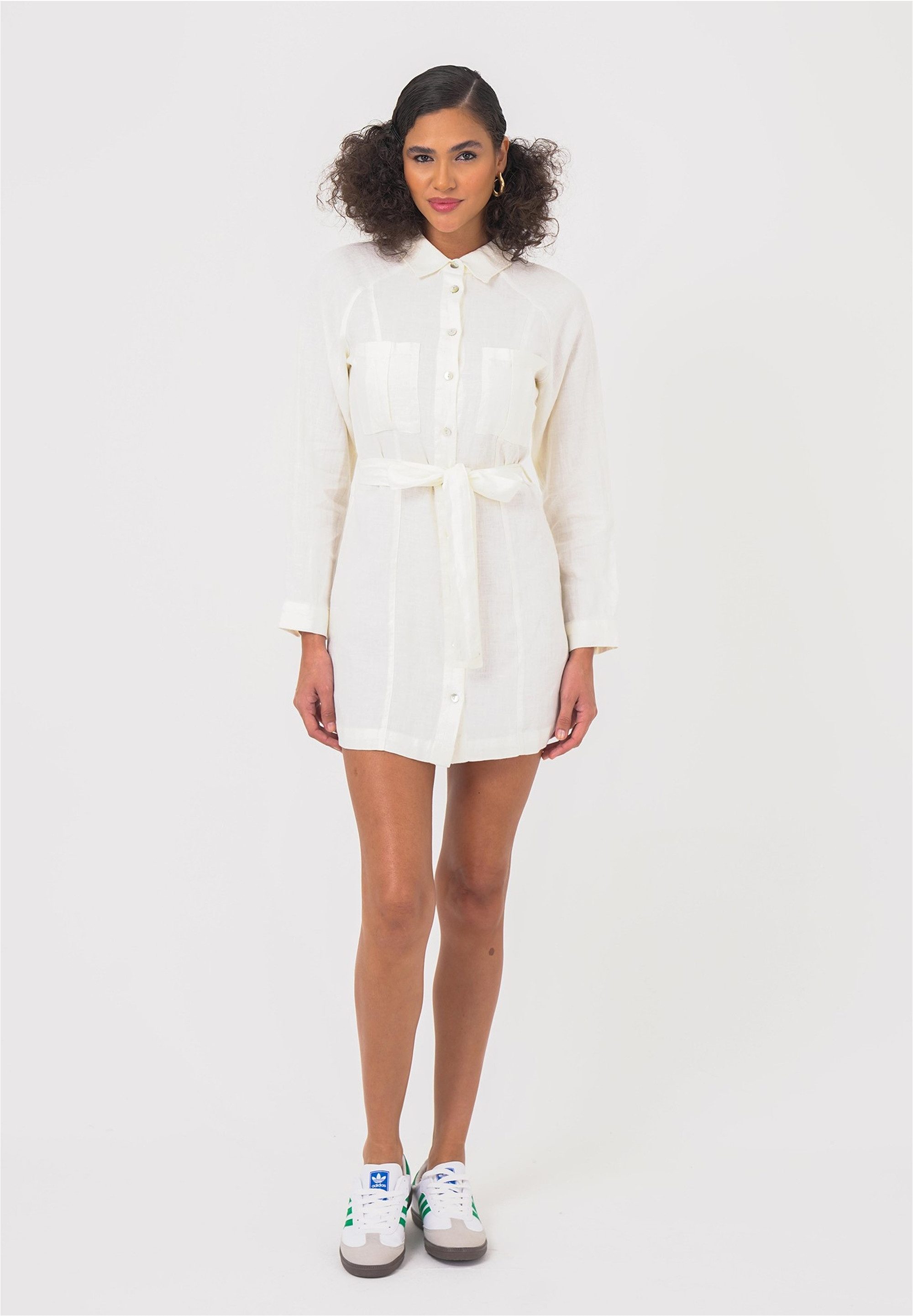 freshlions Jerseykleid Belinda (1-tlg) mit praktischem Bindeband