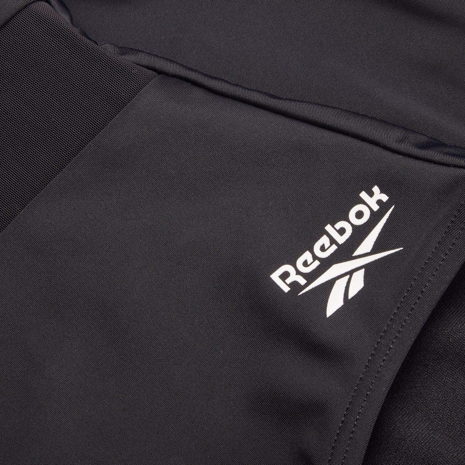 Reebok Badeanzug Annia (1-St) mit Knitter- und Abriebsfestigkeit, Mesh-Einsatz vorne, basic
