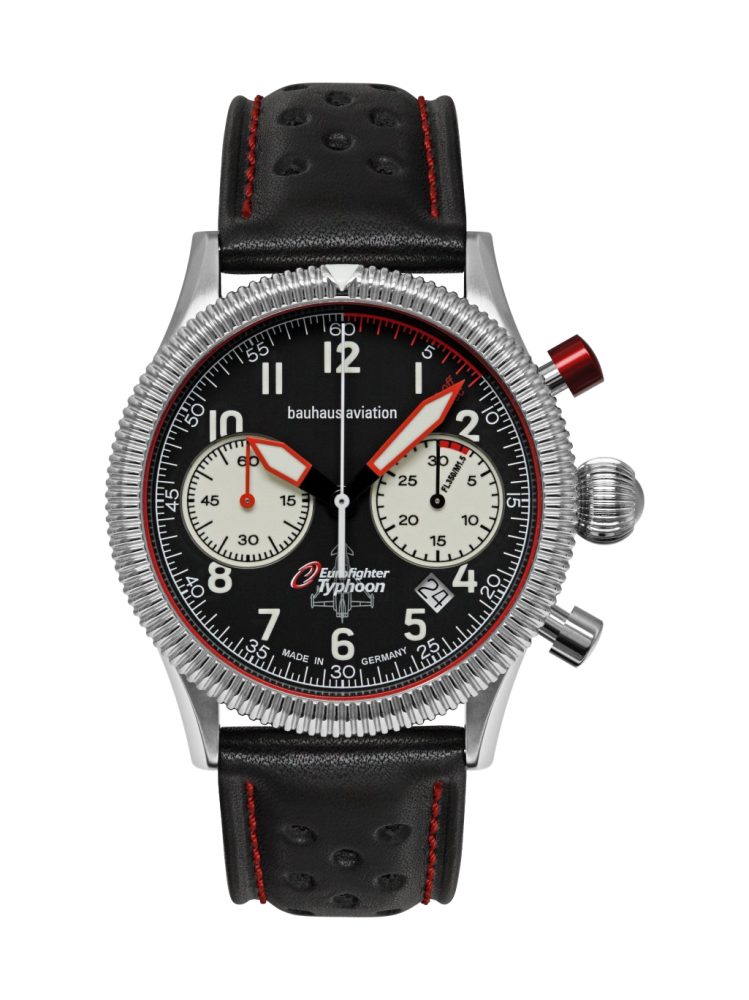 bauhaus Quarzuhr Bauhaus Herrenuhr Aviation Eurofighter 25182