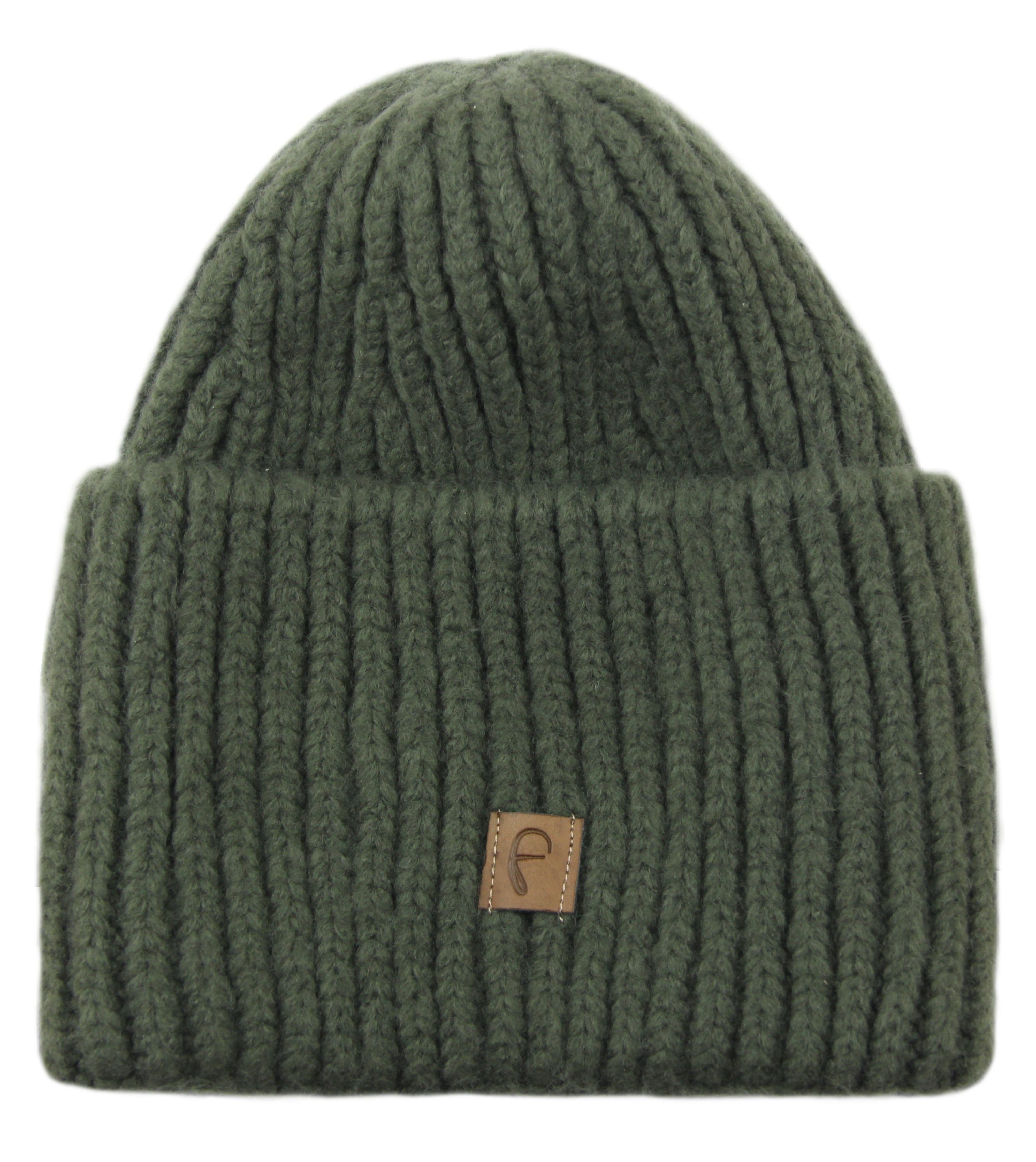 Frentree Beanie Wintermütze, Strickmütze mit angenehmen Tragegefühl, Weich & Warm, One-Size Beanie, Damen