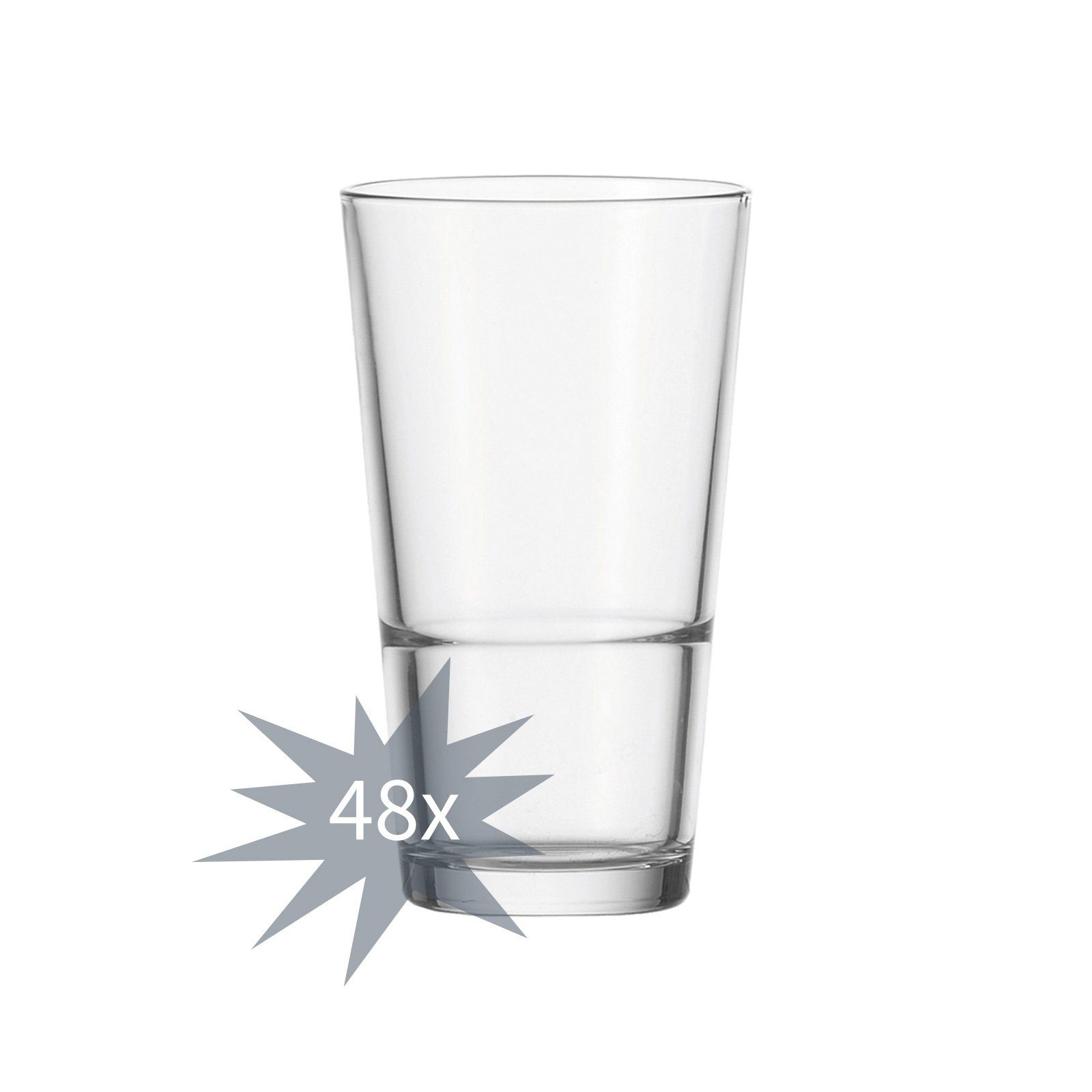 Glas Event Trinkgläser 330 ml 48er Set
