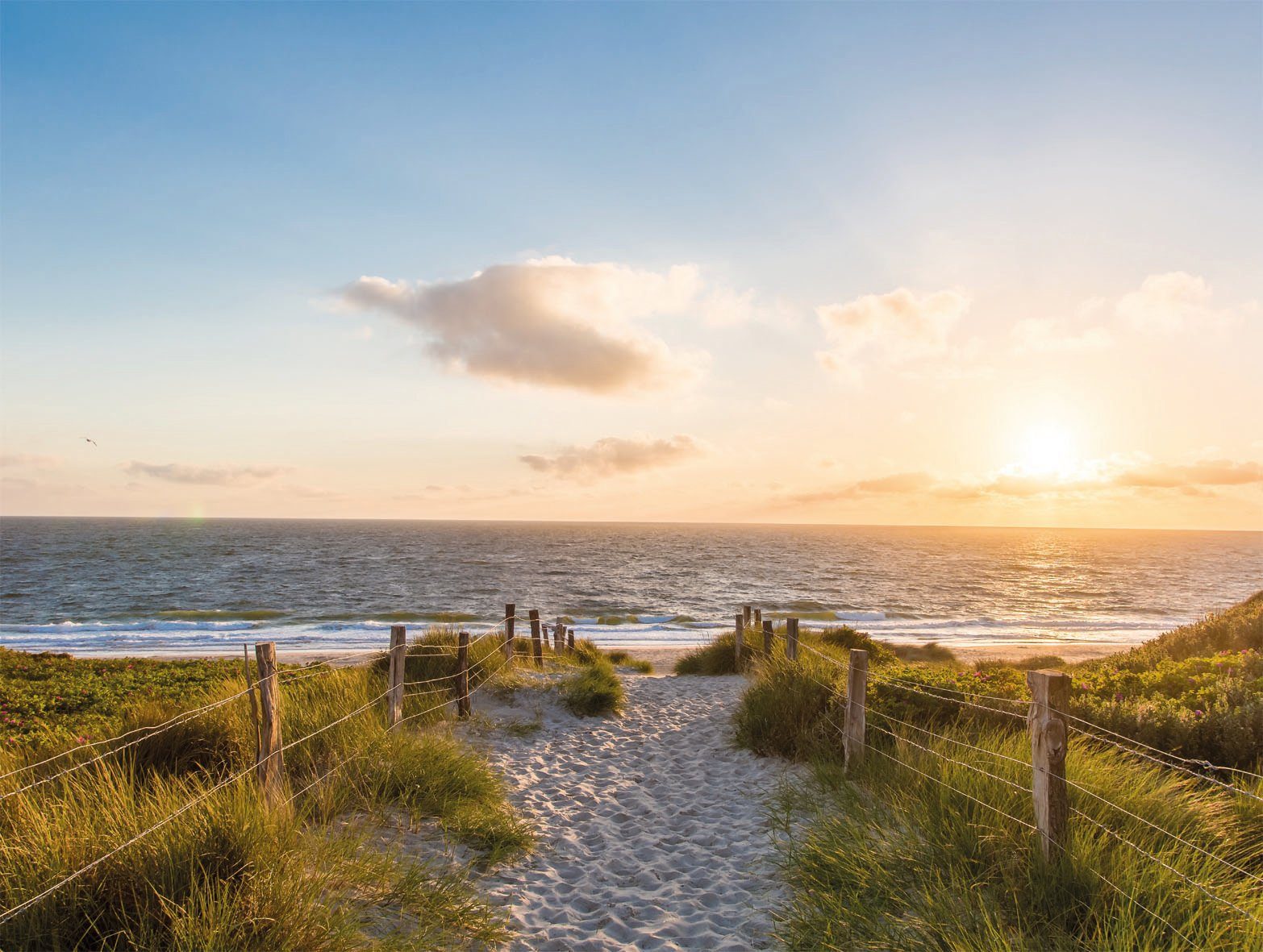 Bönninghoff Leinwandbild Strand, (1 St)