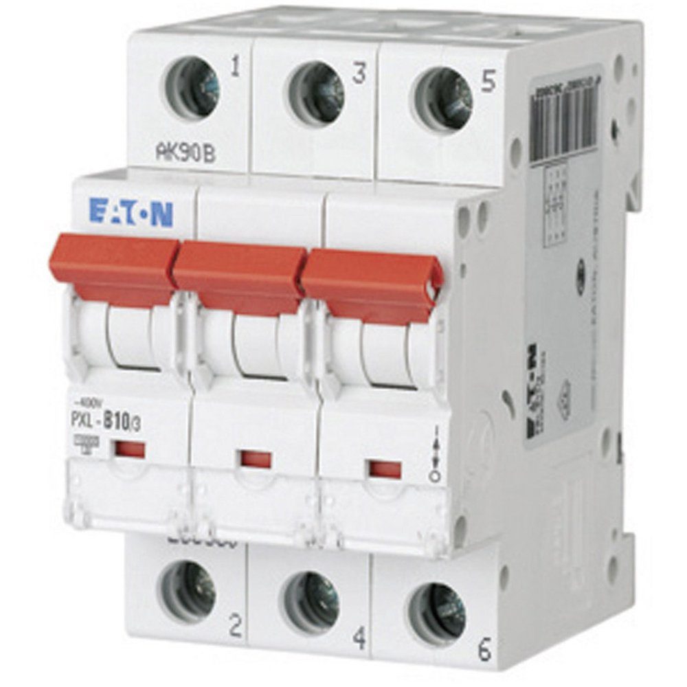 Schalter Eaton 236380 PXL-B10/3 Leitungsschutzschalter 3polig 10 A 400 V/AC
