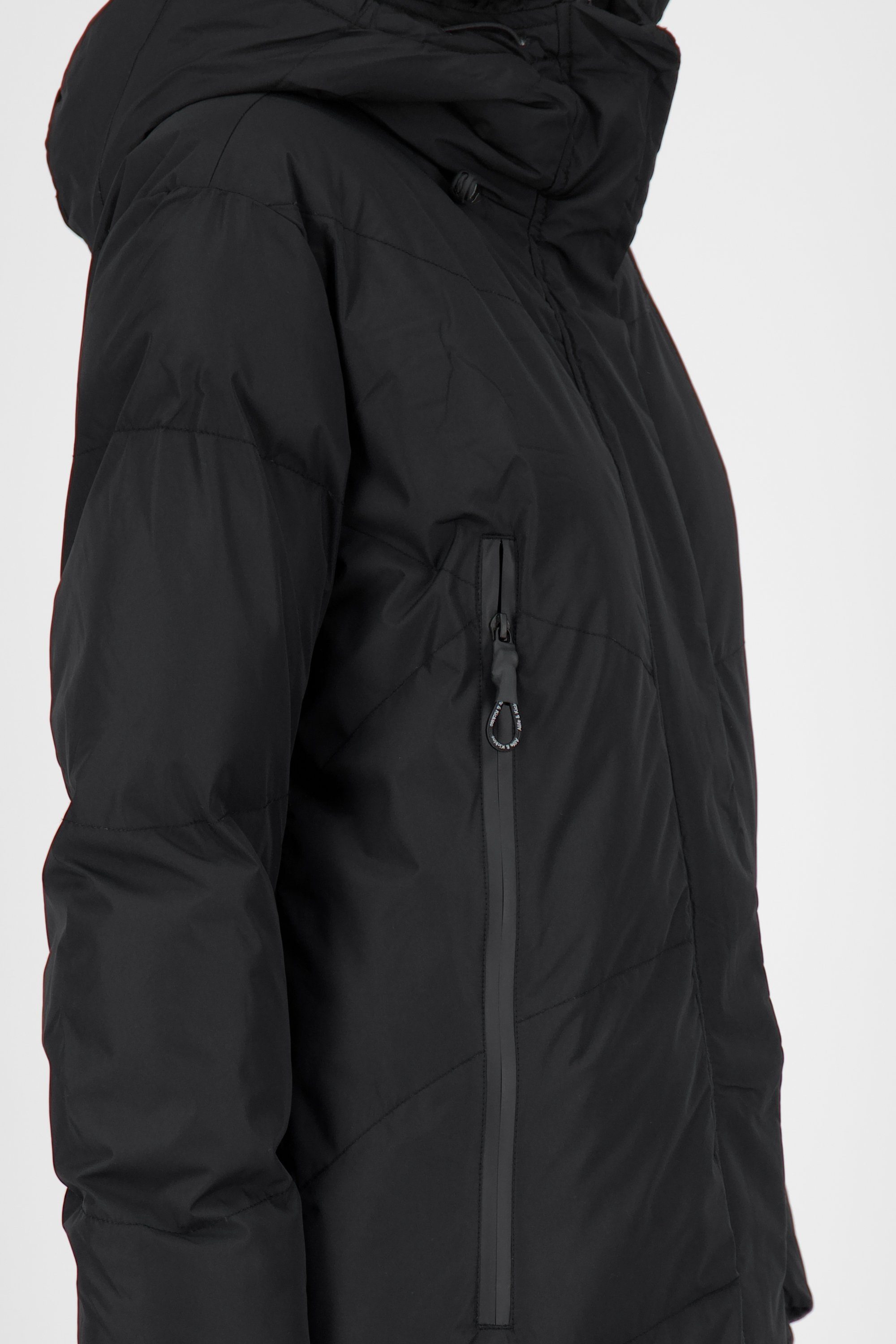 & Winterjacke, A JunaAK moonless Winterjacke Jacke Alife Coat Kickin Damen gefütterte