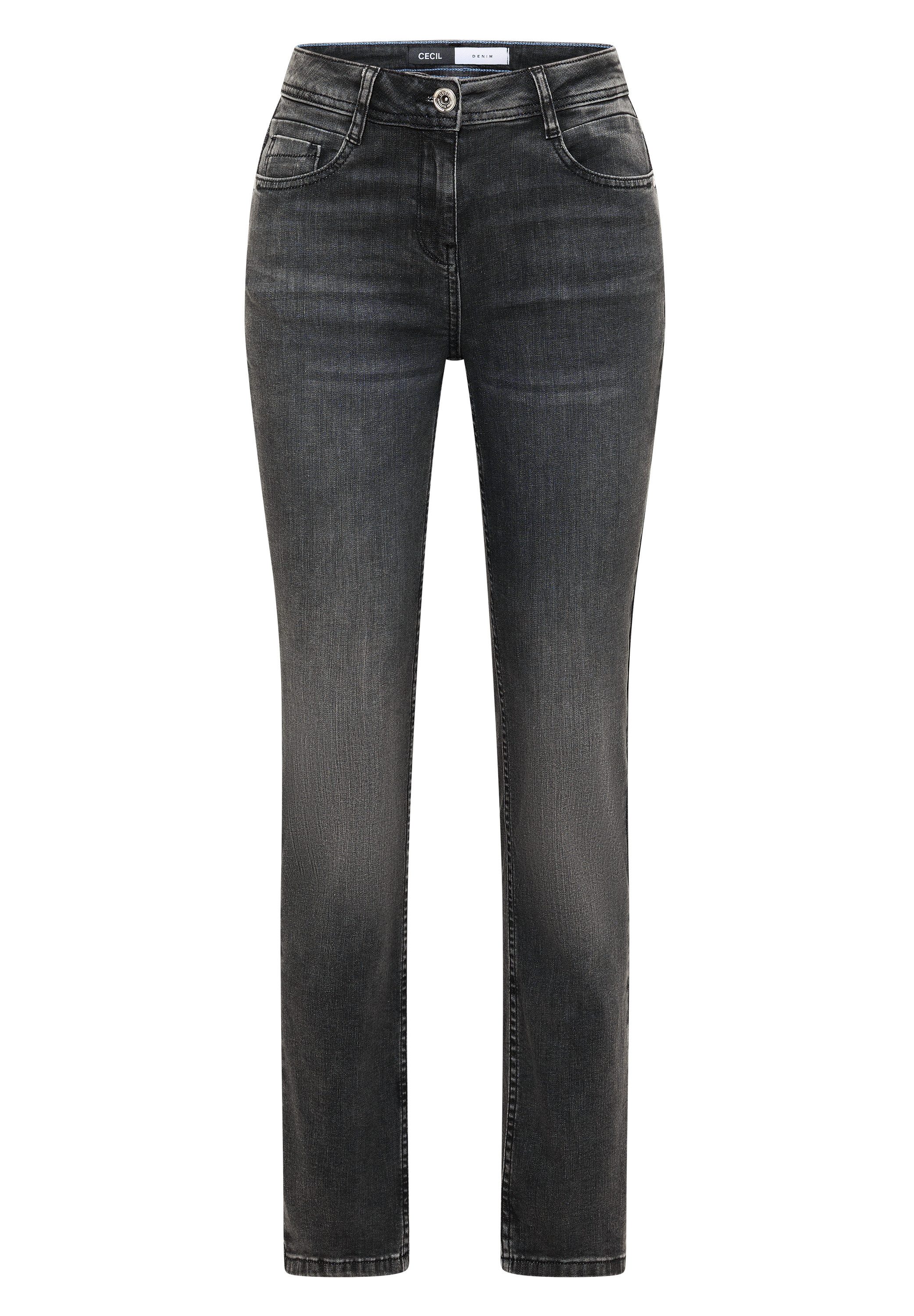 CECIL Slim-fit-Jeans High Waist