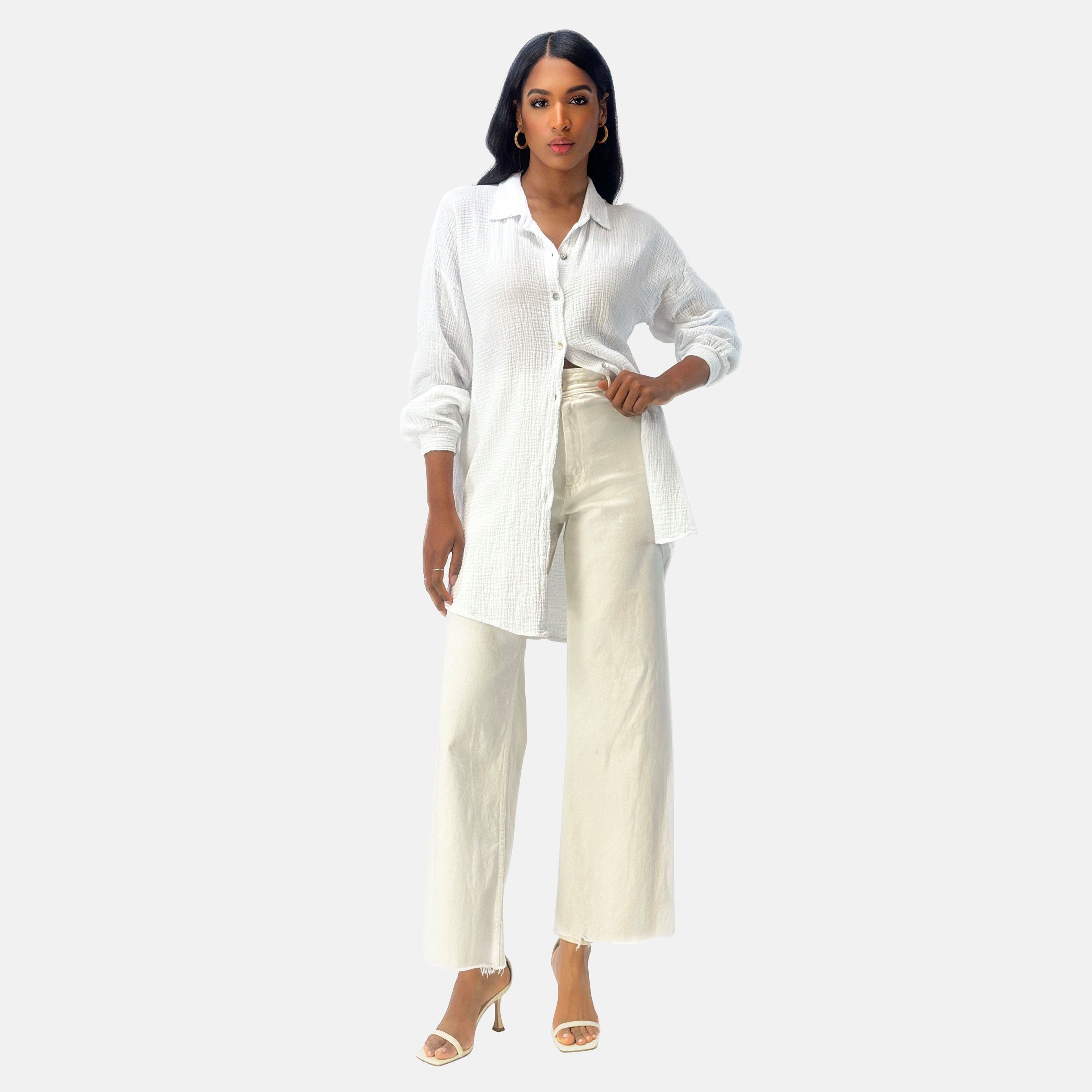Elara Klassische Bluse Elara Damen Oberteil günstig online kaufen