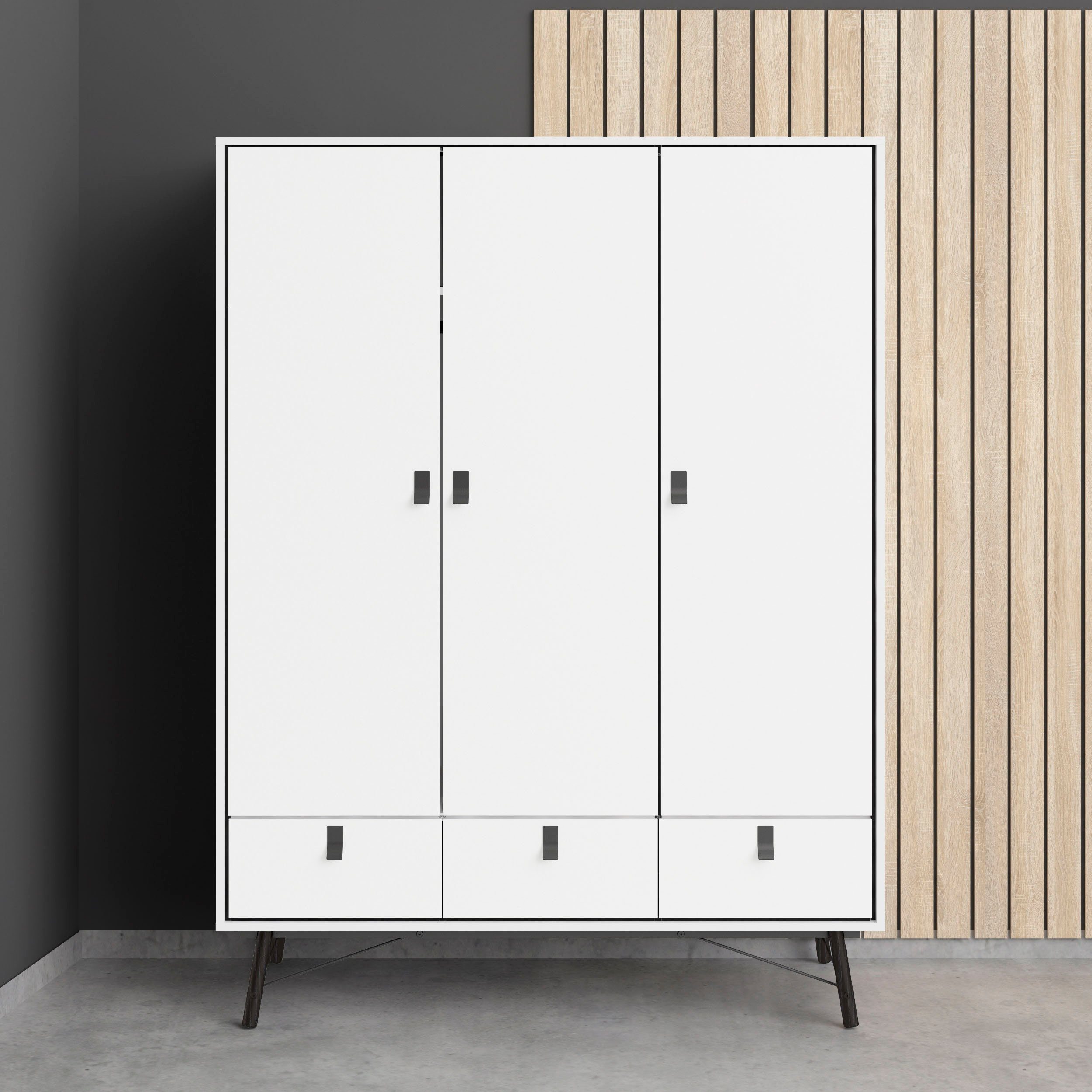 Home affaire Kleiderschrank Kleiderschrank mit 3 Türen und 3 Schubladen,  auch in einer weiteren Farbe erhältlich online kaufen | OTTO