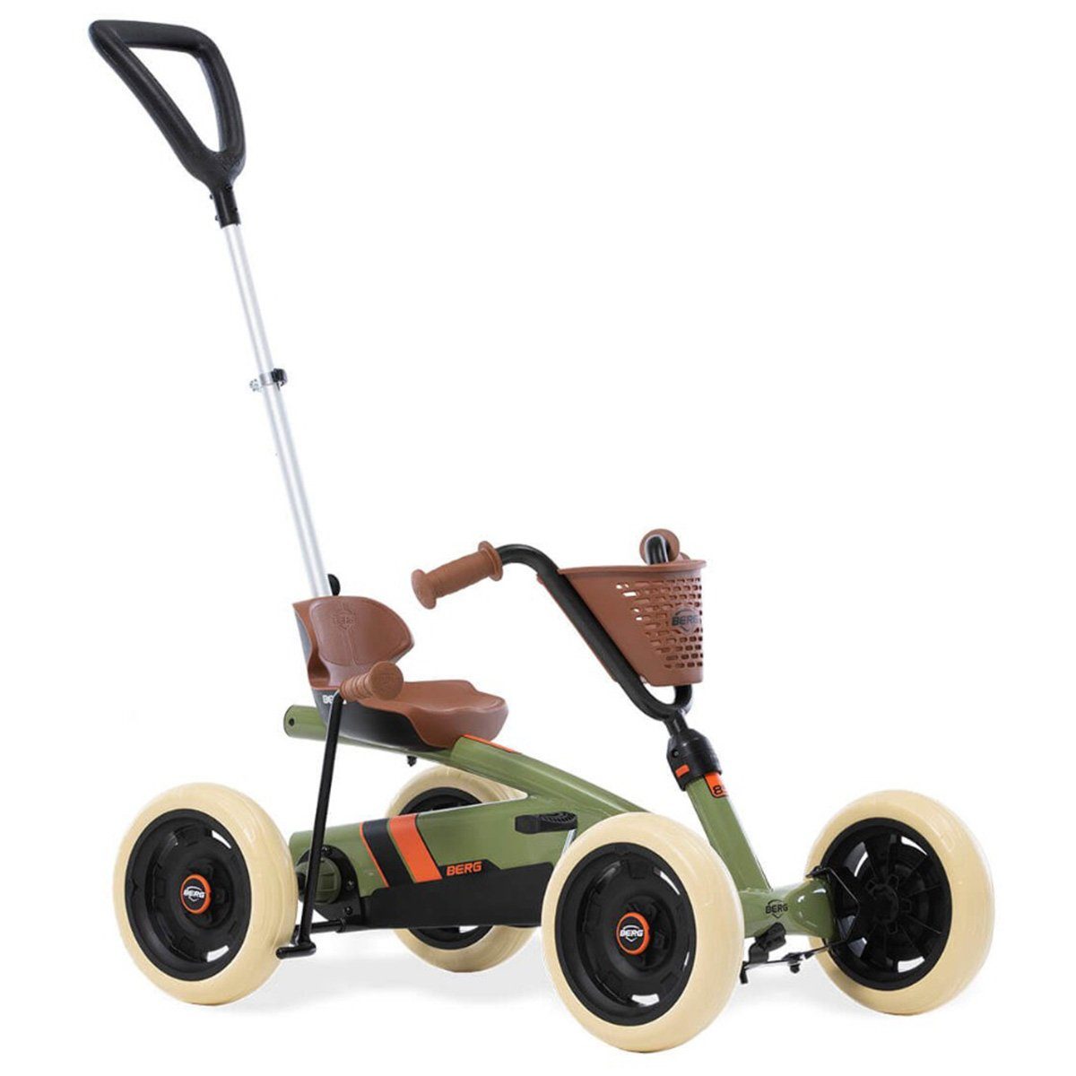 Berg Kinderfahrzeug-Räder Berg Pedal Gokart Buzzy Retro 2-in-1 - Green