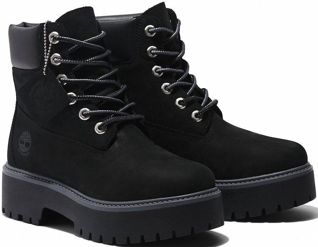 Timberland TBL Premium Elevated6inWP Schnürboots wasserdicht schwarz