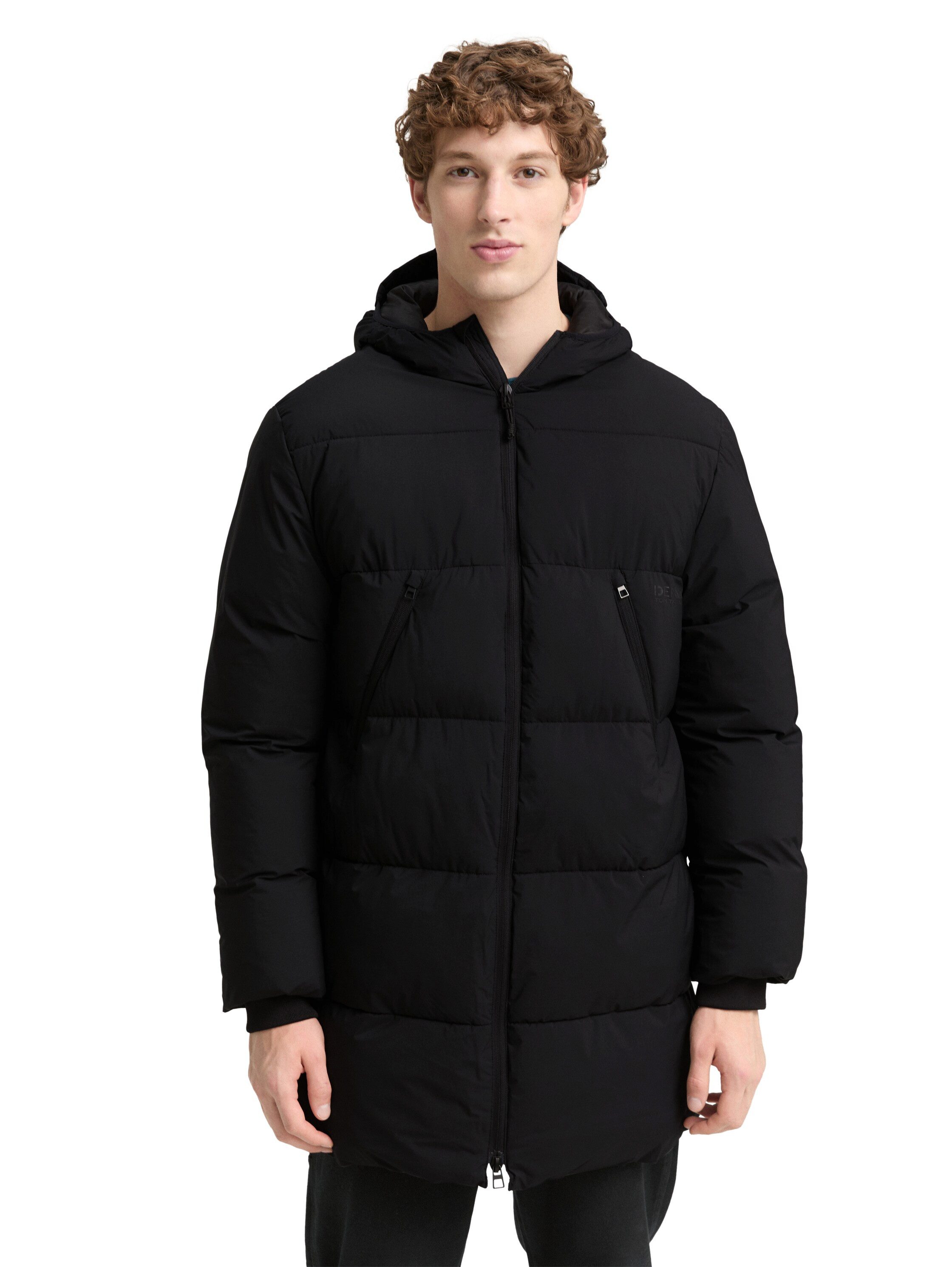 TOM TAILOR Denim Steppjacke mit Logo günstig online kaufen