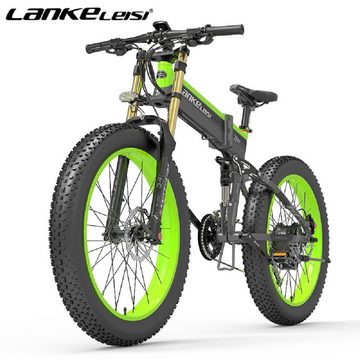 DOTMALL E-Bike E-Bike 26Zoll 1000W/48V/17.5AH LANKELEISI Mountain/City E Fahrräder