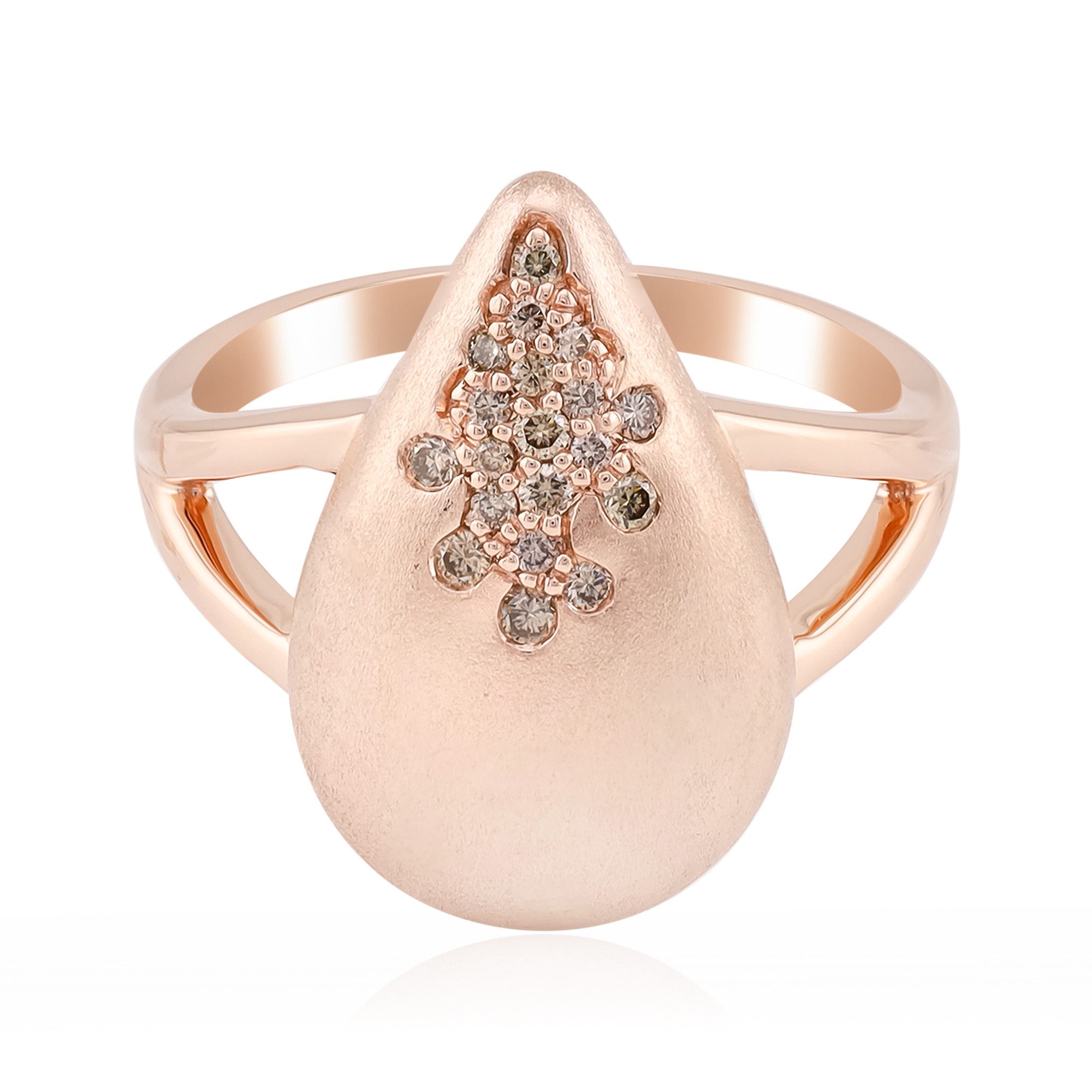 Cavill Diamantring Argyle Rose de France Diamant-Silberring (1-tlg)