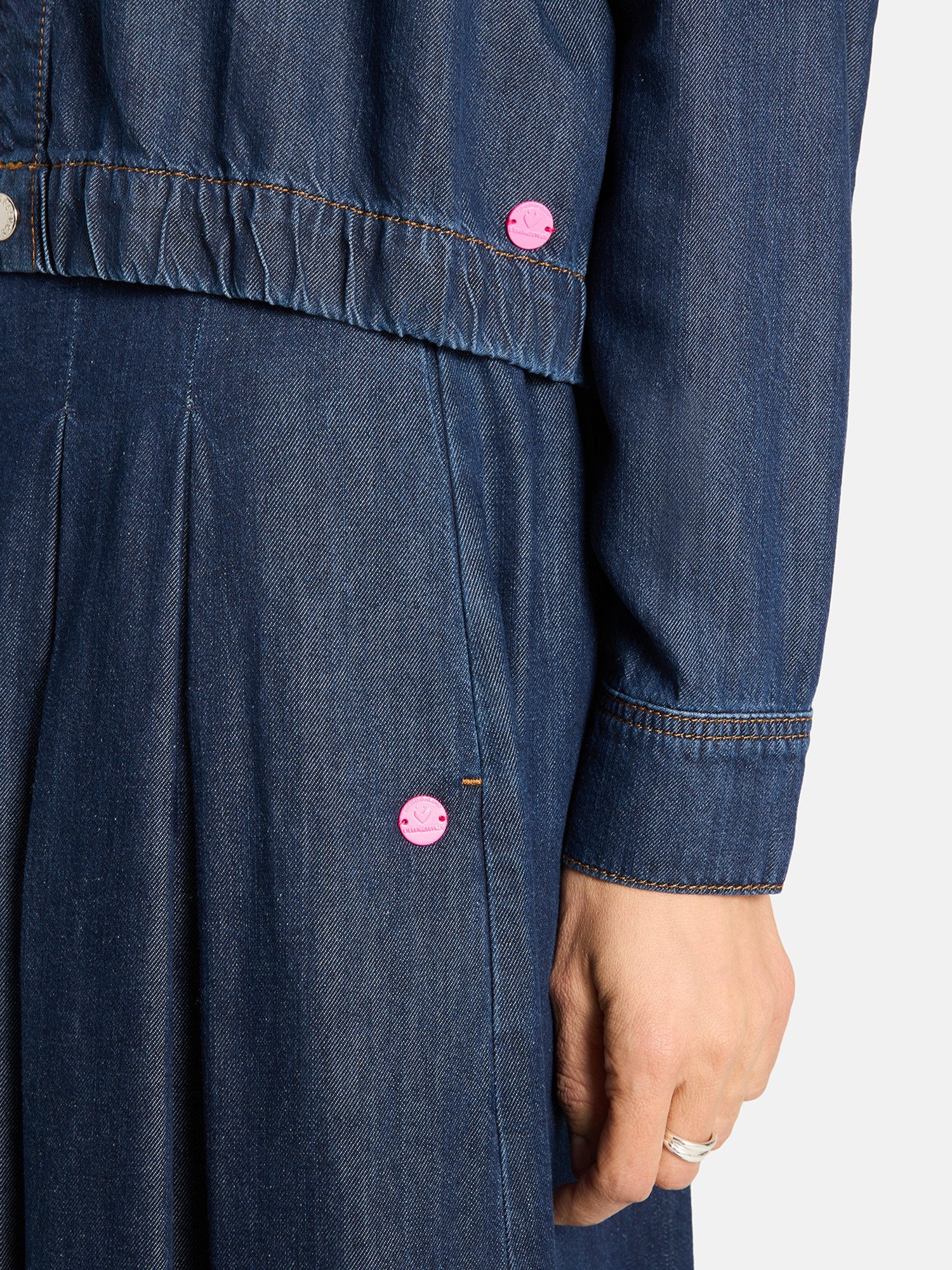 Lieblingsstück Jeansjacke CrossL mit elastischem Saum