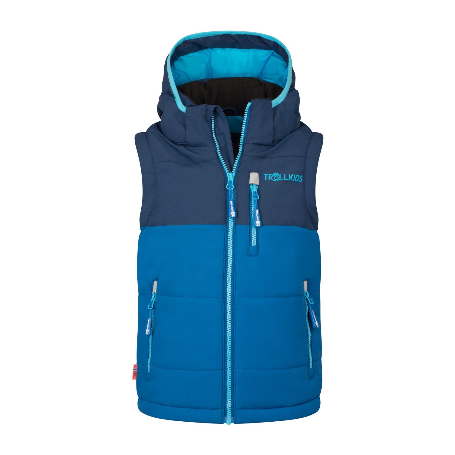 Alpinblau/Dunkelindigo/Poolblau