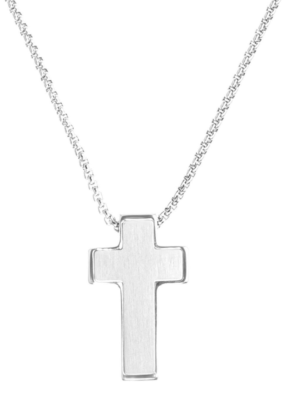 s.Oliver Junior Kette mit Anhänger Halskette Kreuz
