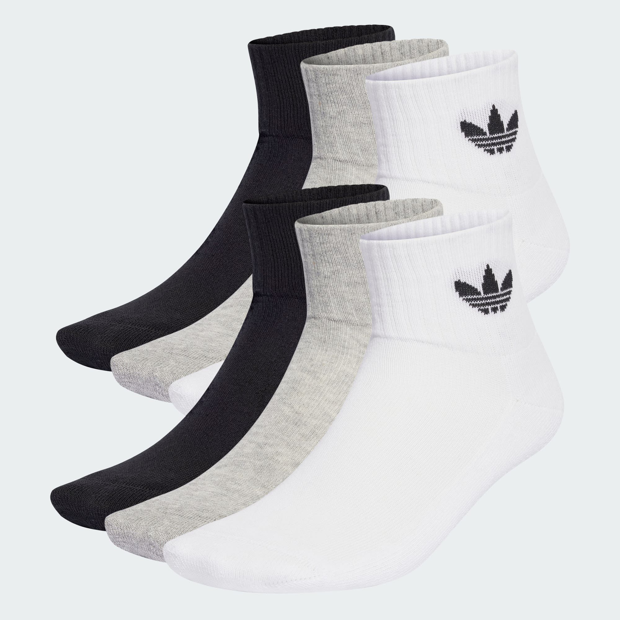 White / Medium Grey Heather / Black