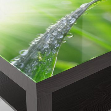 DEQORI Couchtisch 'Tautropfen am Morgen', Glas Beistelltisch Glastisch modern