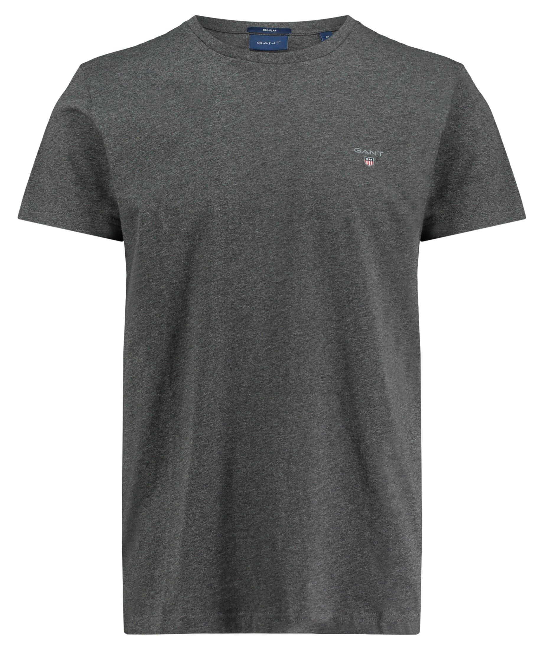 Gant T-Shirt Herren T-Shirt (1-tlg) graphit (202)