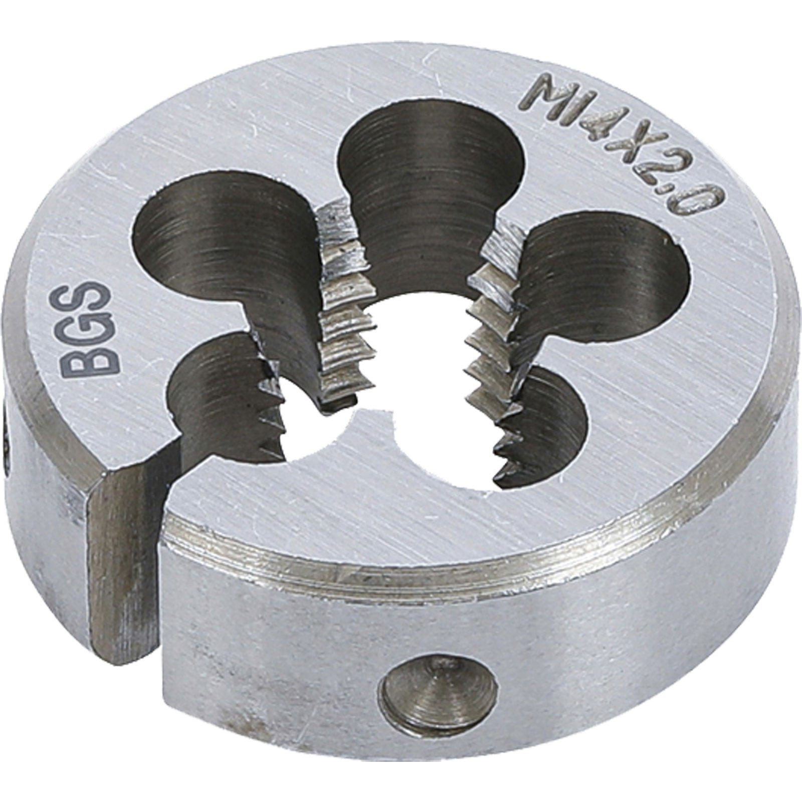 BGS Gewindeschneideisen BGS Gewindeschneideisen M14 x 2,0 x 38 mm - 1900-M14X2.0-S