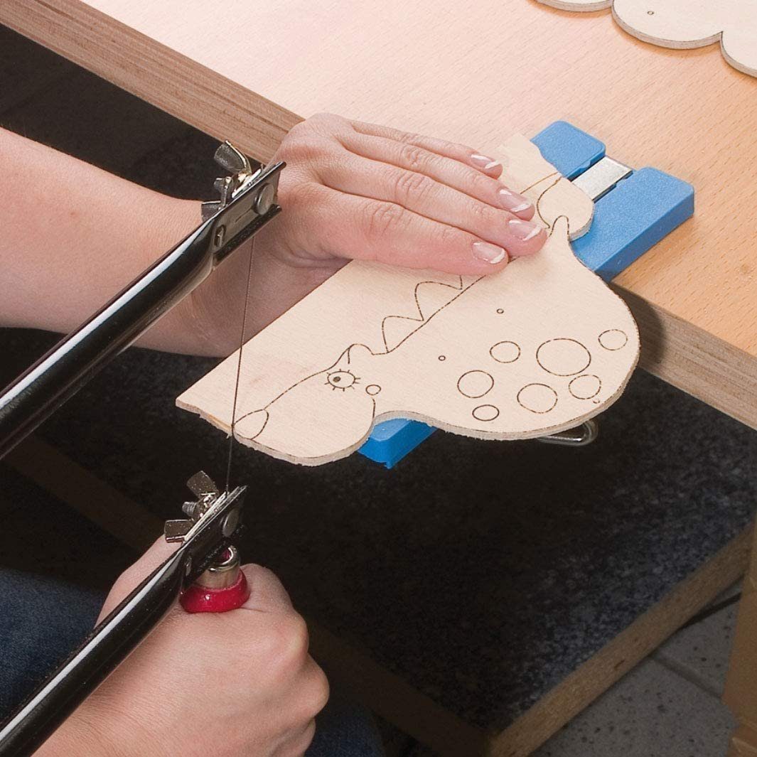 Pebaro Kinder-Werkzeug-Set Laubsägeset: Kunststoffbrettchen + Drillbohrer + Werkzeug, 935