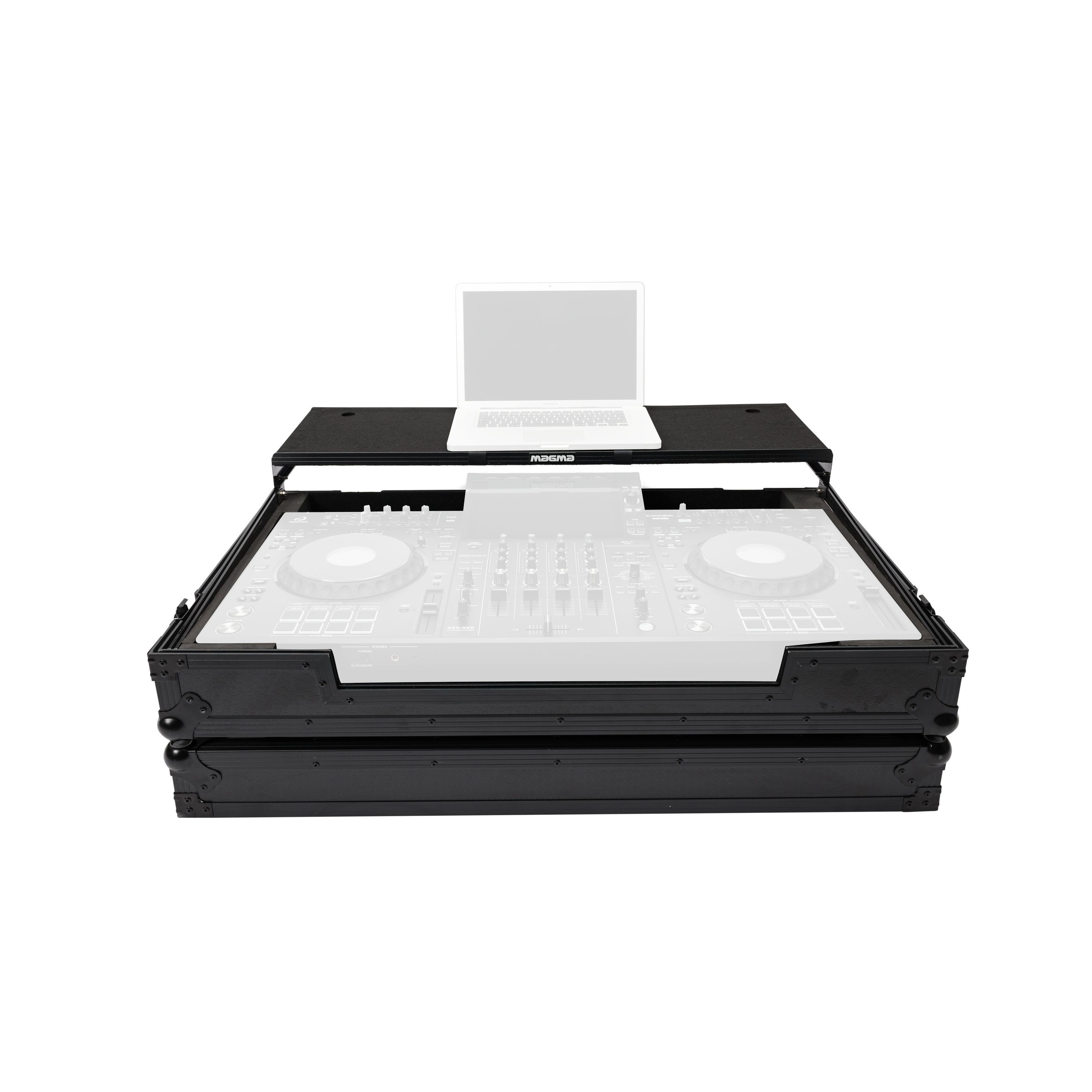 Magma Koffer, DJ-Controller Workstation XDJ-AZ / XDJ-XZ, black/black (Wheels) - DJ