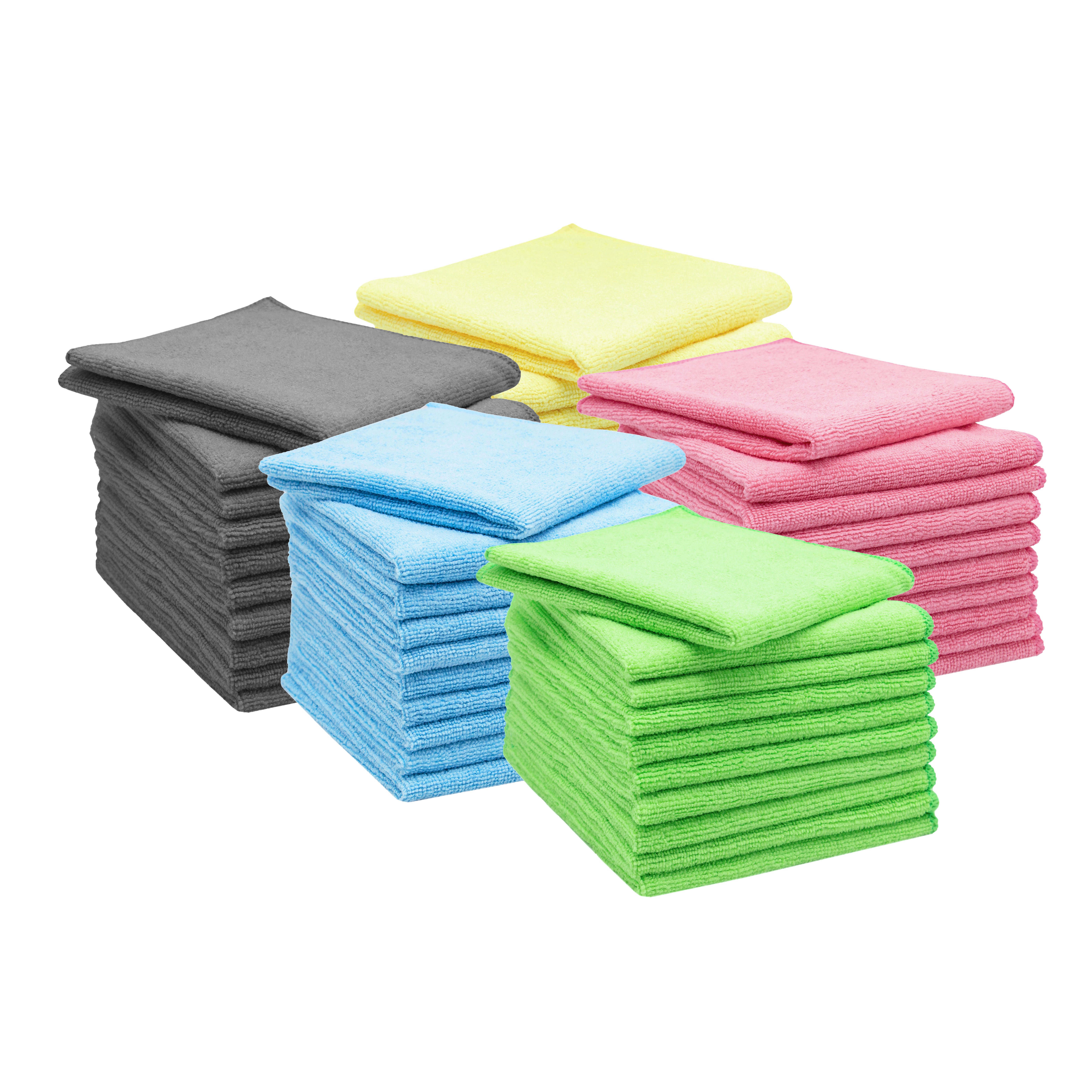 ZOLLNER Geschirrtuch, (Spar-Set, 50-tlg), 32 x 32 cm, 80% Polyester, 20% Po günstig online kaufen