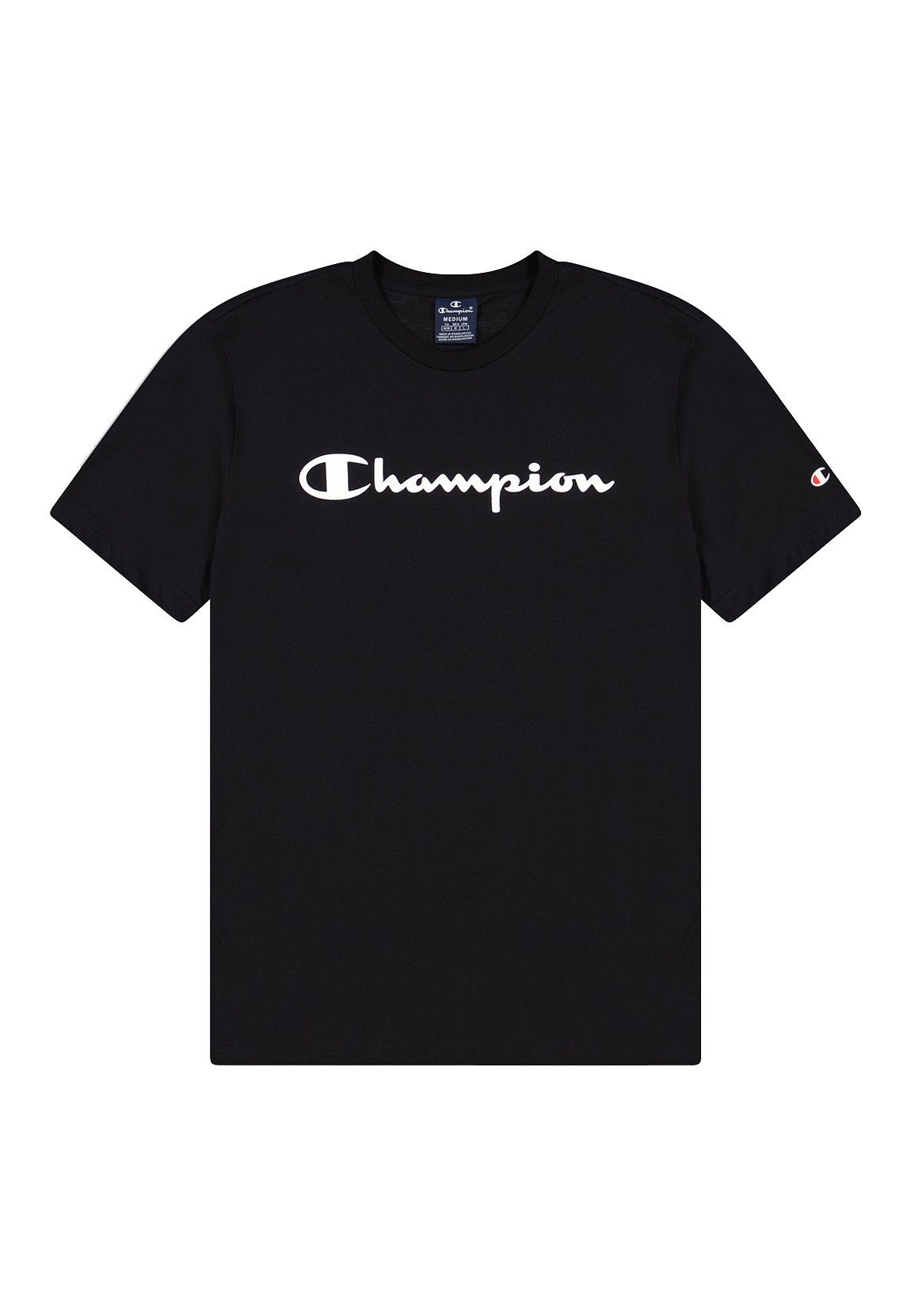 T-Shirt Champion Champion Herren 219098 KK001 T-Shirt NBK Schwarz